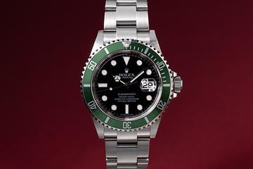 2008 Rolex  Green Submariner 16610LV 
