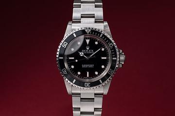 1989 Rolex Submariner 5513 WGS Dial with Box and Papers 