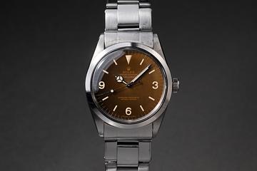 1965 Rolex Explorer 1016 Tropical Gilt Dial