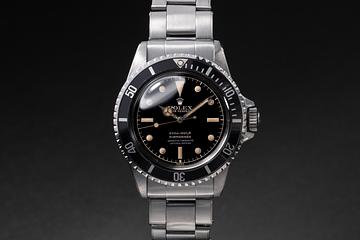 1963 Rolex PCG Submariner 5512 Gilt Chapter-Ring Exclamation Dial