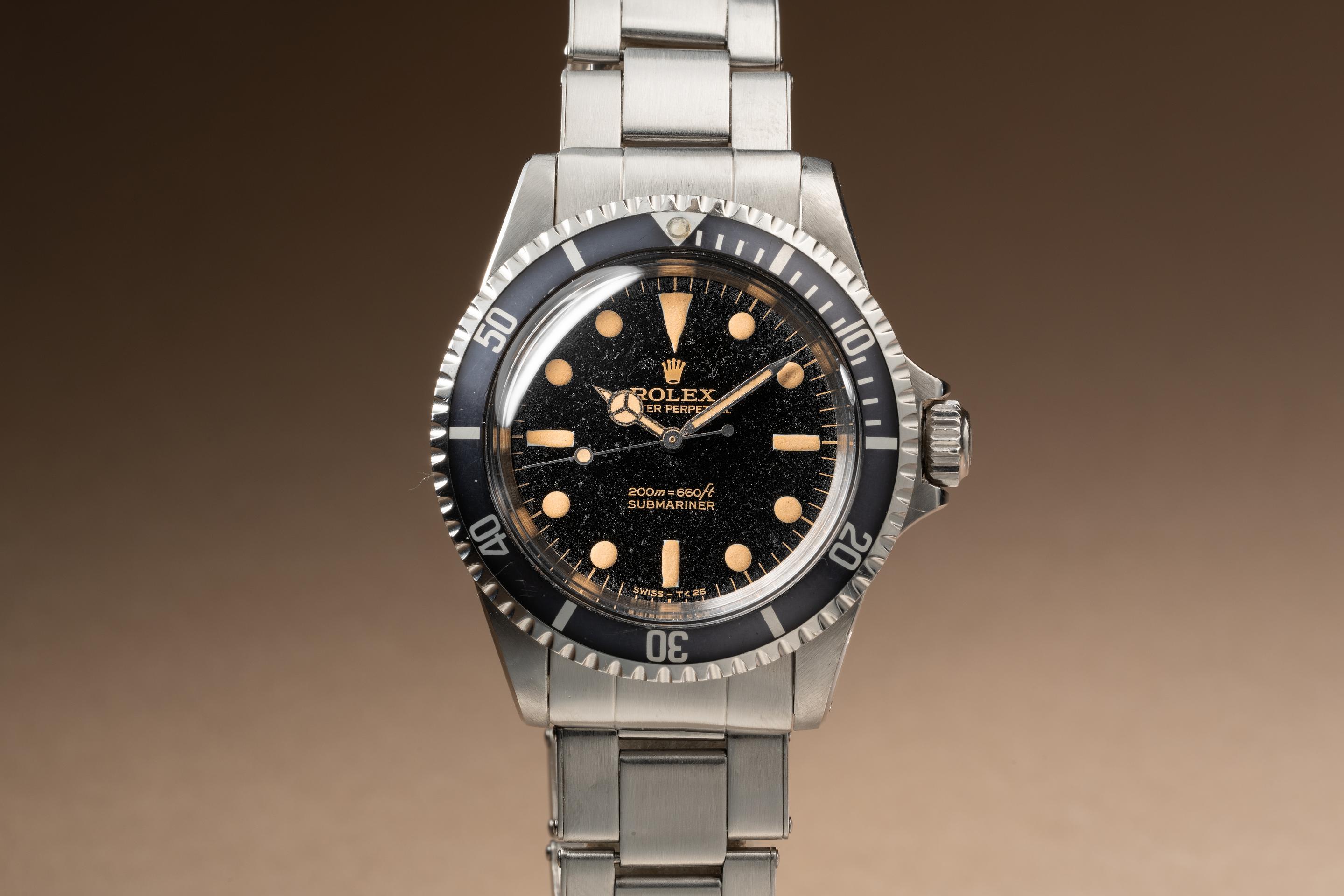 Tropical Watch 1966 Rolex Submariner 5513 Gilt Bart