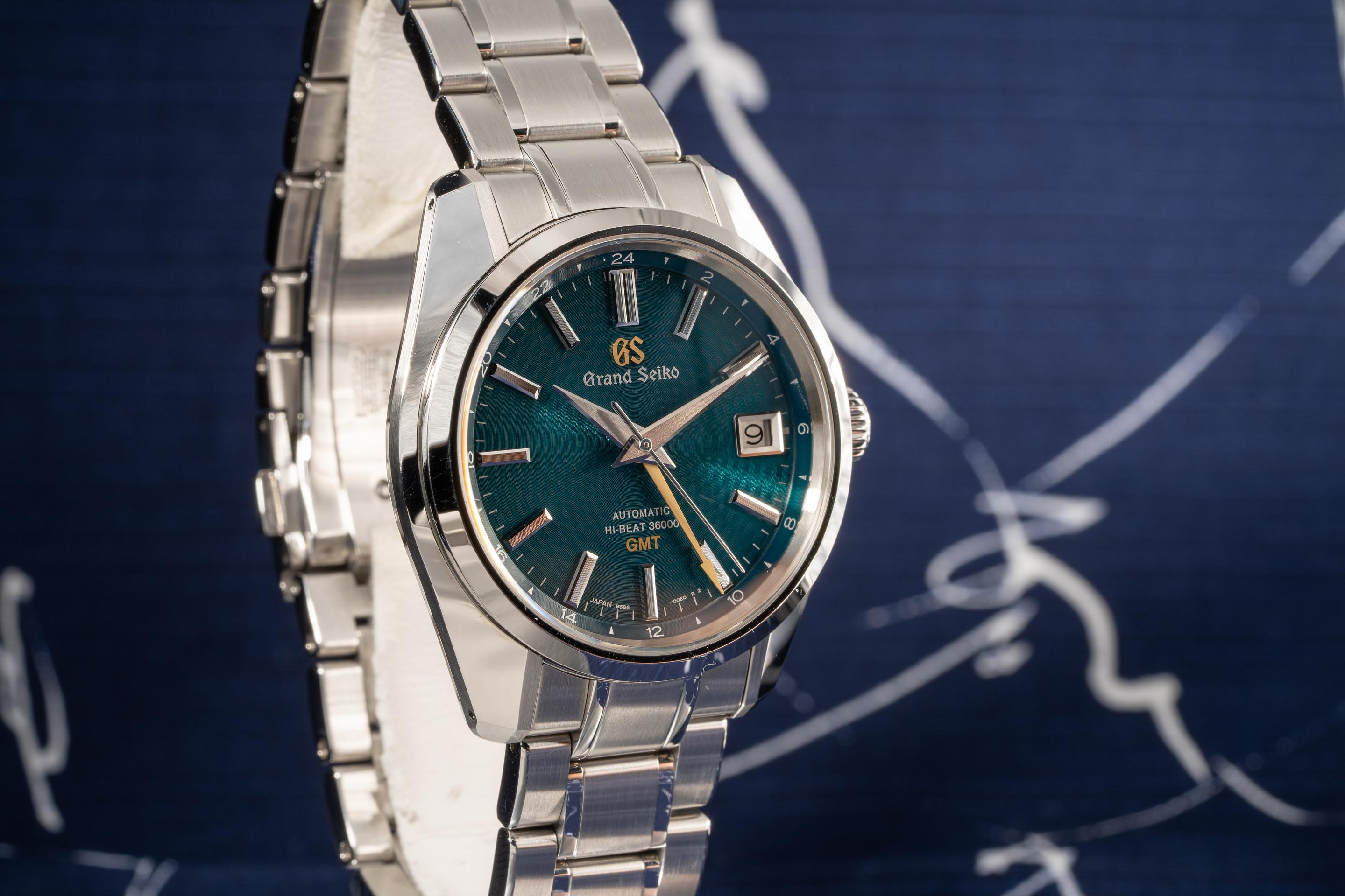 Tropical Watch - 2017 Grand Seiko Hi-Beat GMT Limited Edition SBGJ227  "Peacock" with Box and Papers