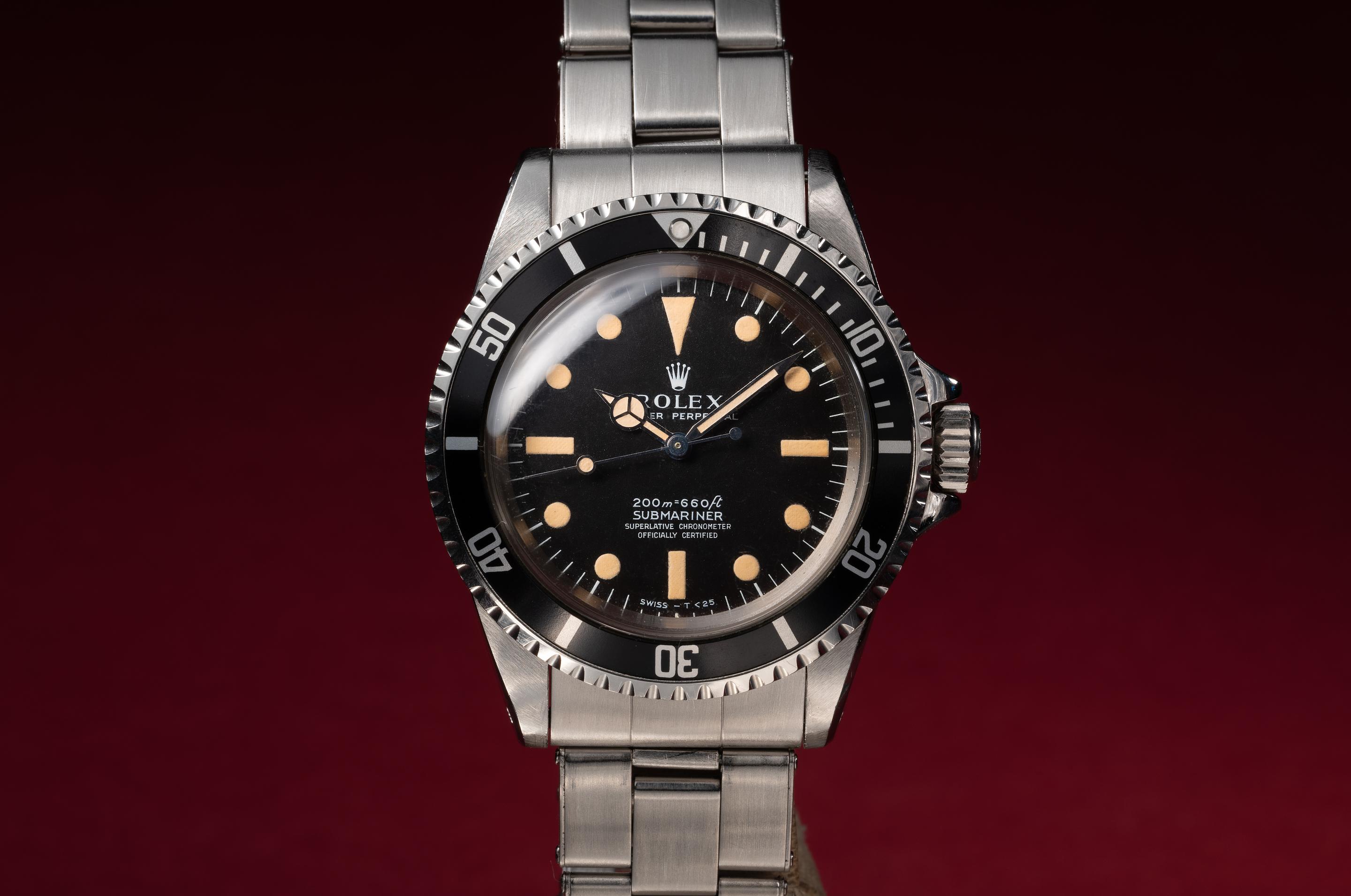 Tropical Watch 1967 Rolex Submariner 5512 Meters First Dial