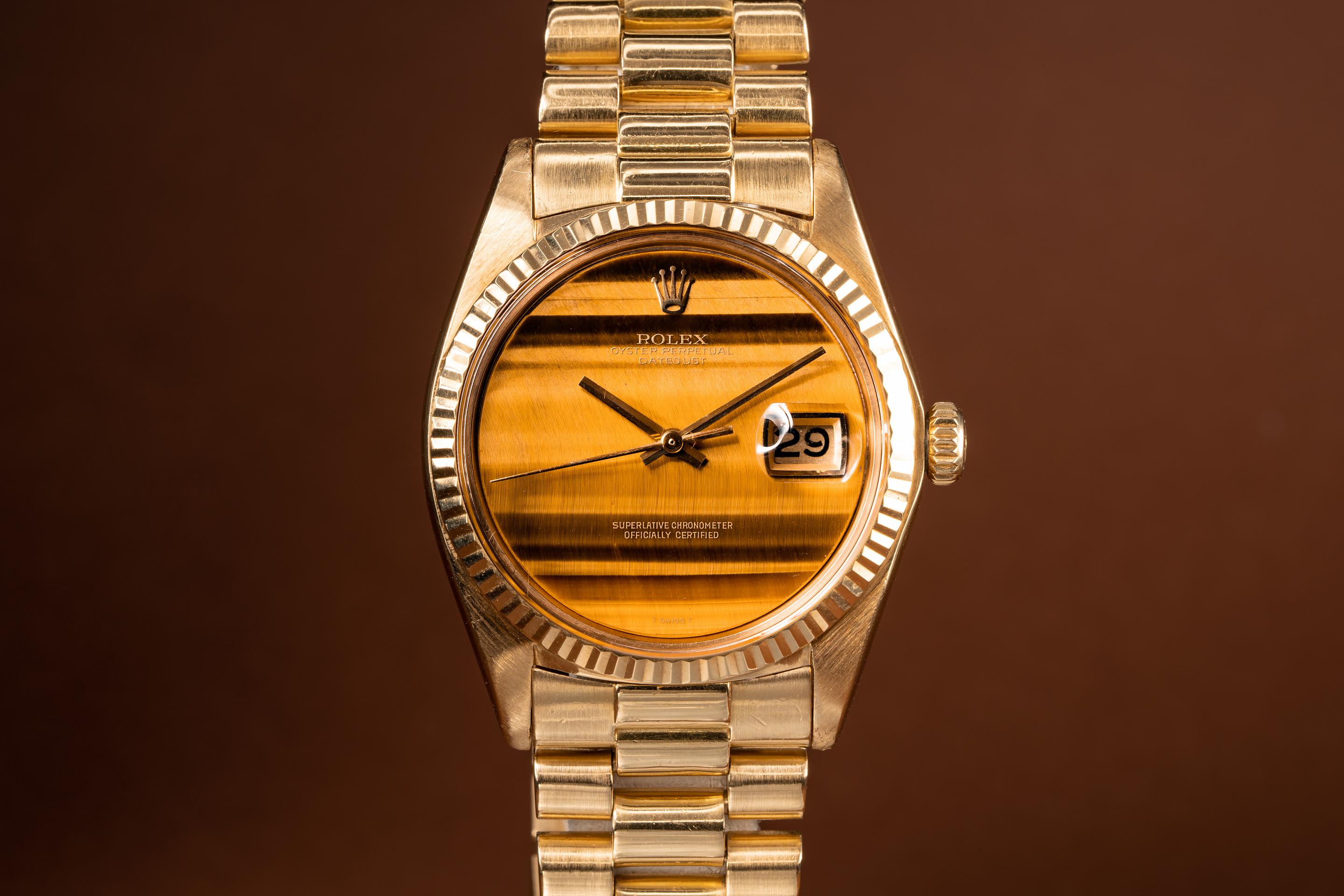 Rolex datejust tiger discount eye