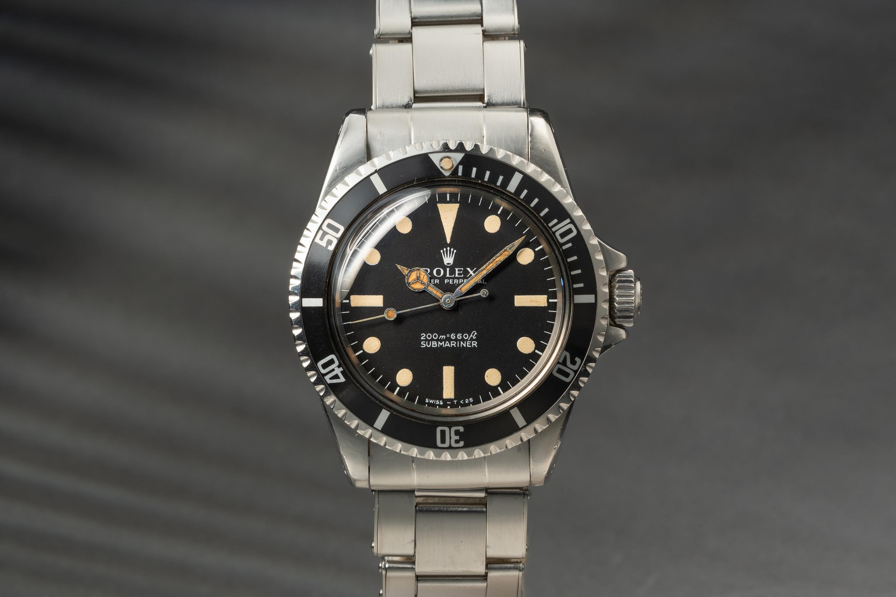 Tropical Watch 1967 Rolex Submariner 5513 with Meters First Dial