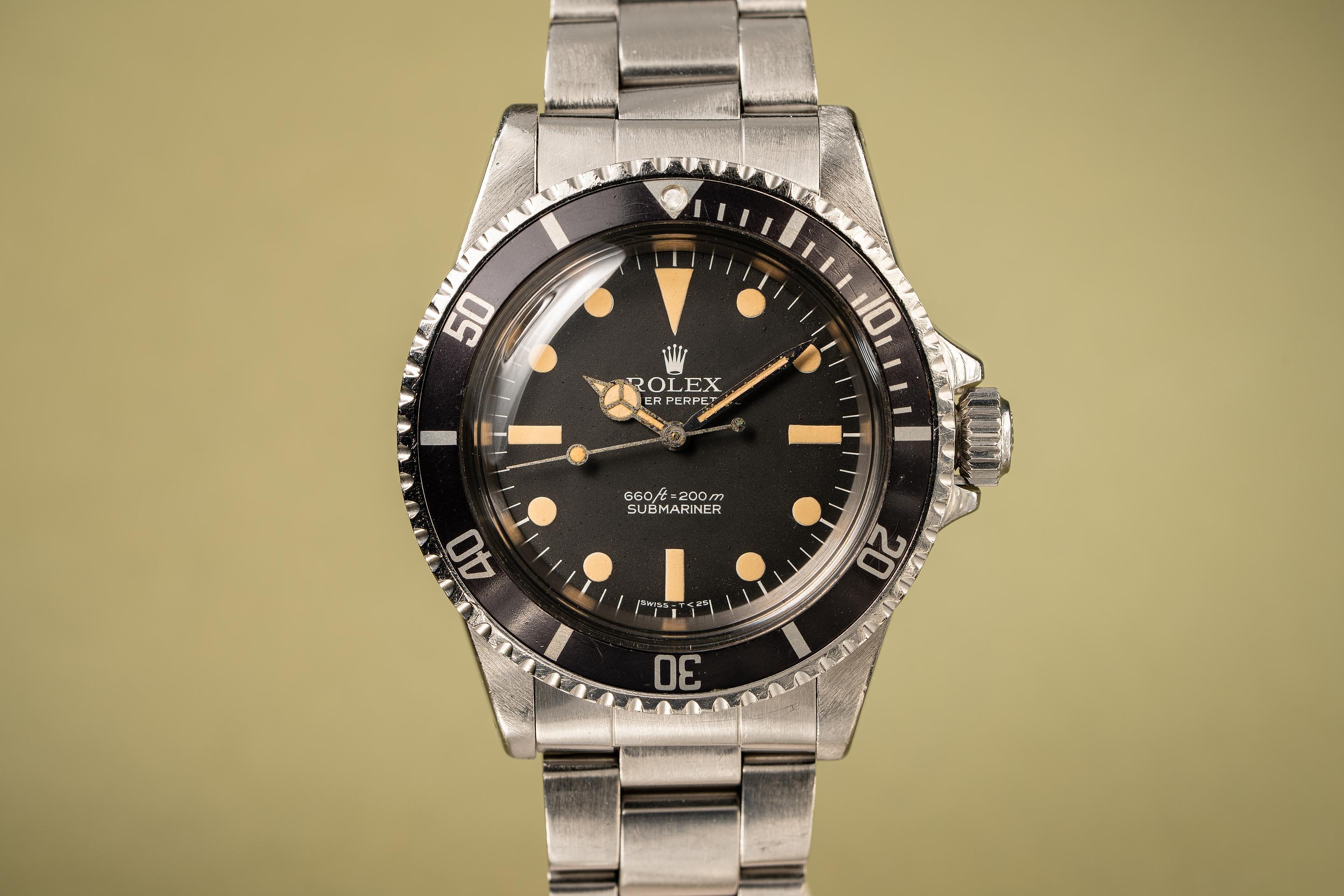 Tropical Watch 1978 Rolex Submariner 5513 Pre Comex Dial