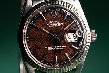 Rolex 1601 2024 gilt dial