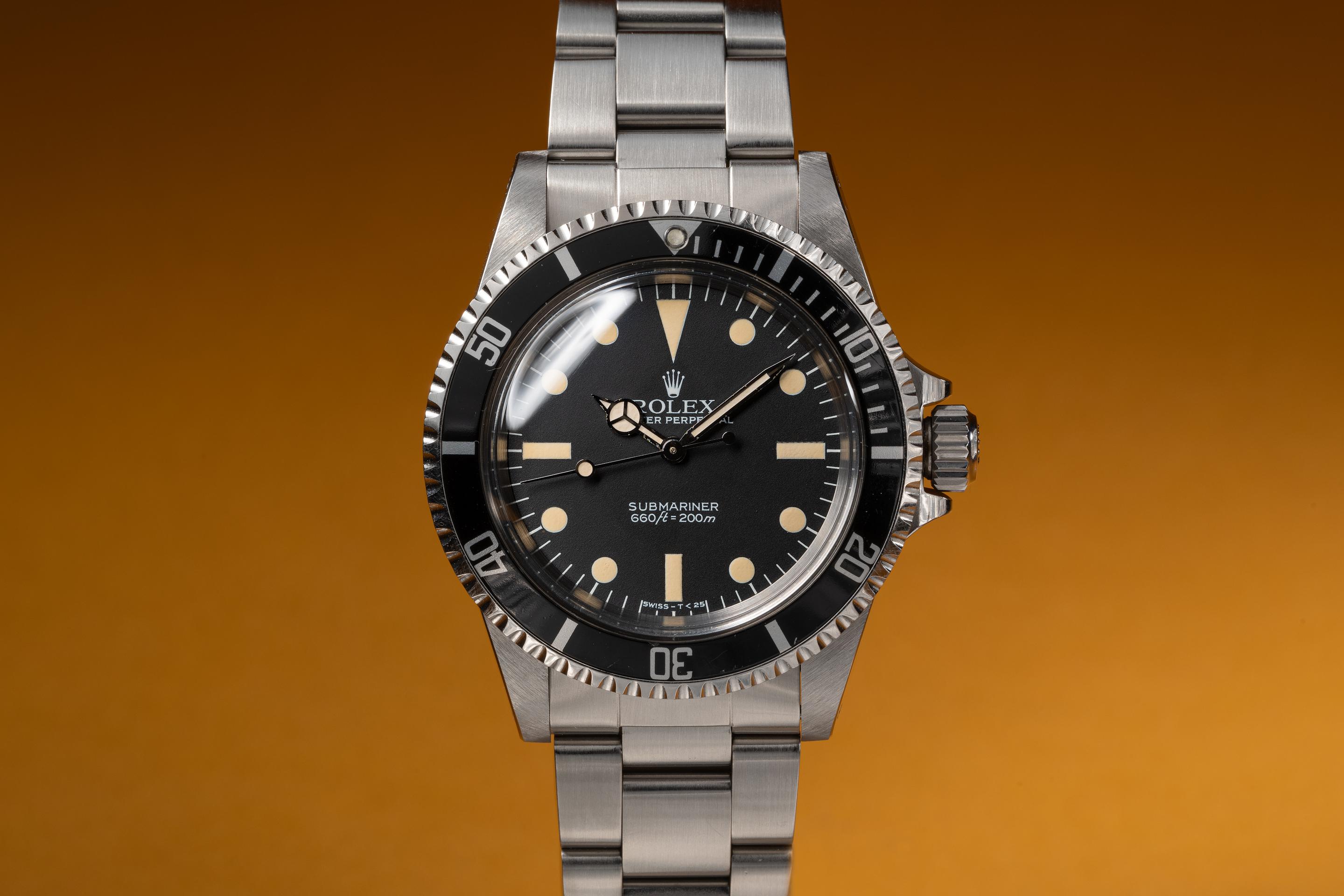 1984 rolex submariner 5513 best sale