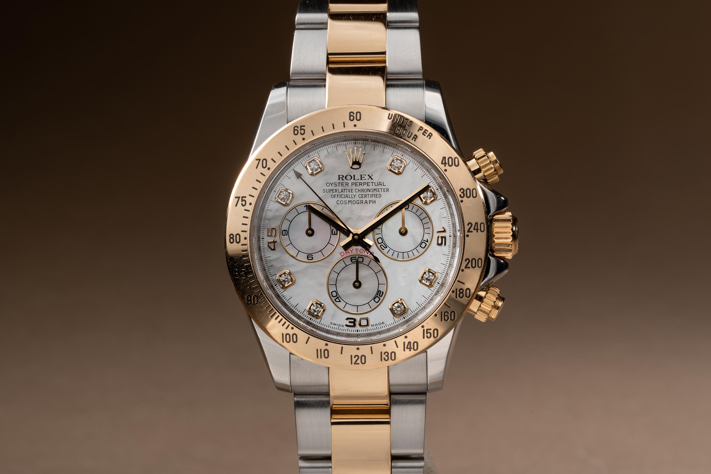 ROLEX Daytona Z Series 2007 with Roulette Engraving 116528