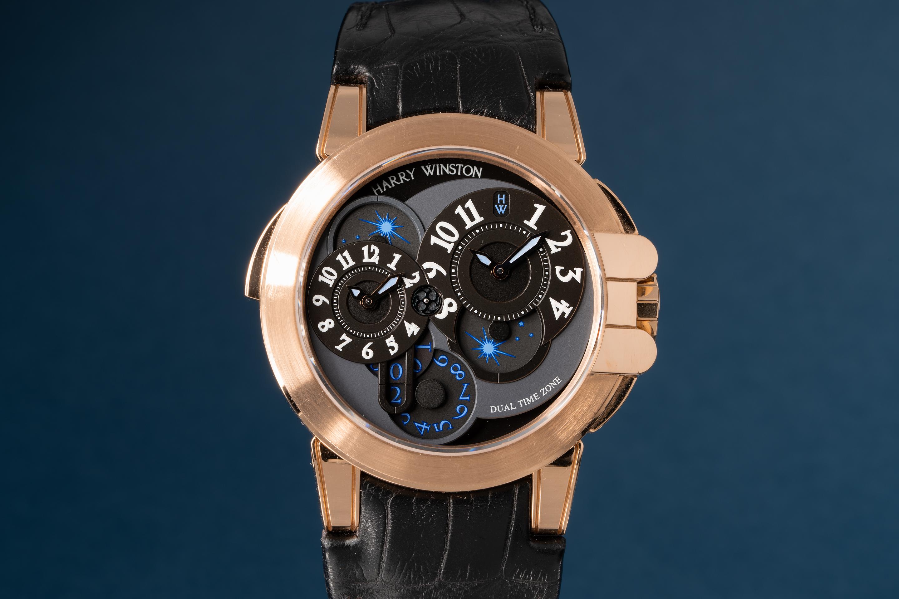Harry winston ocean dual time hotsell