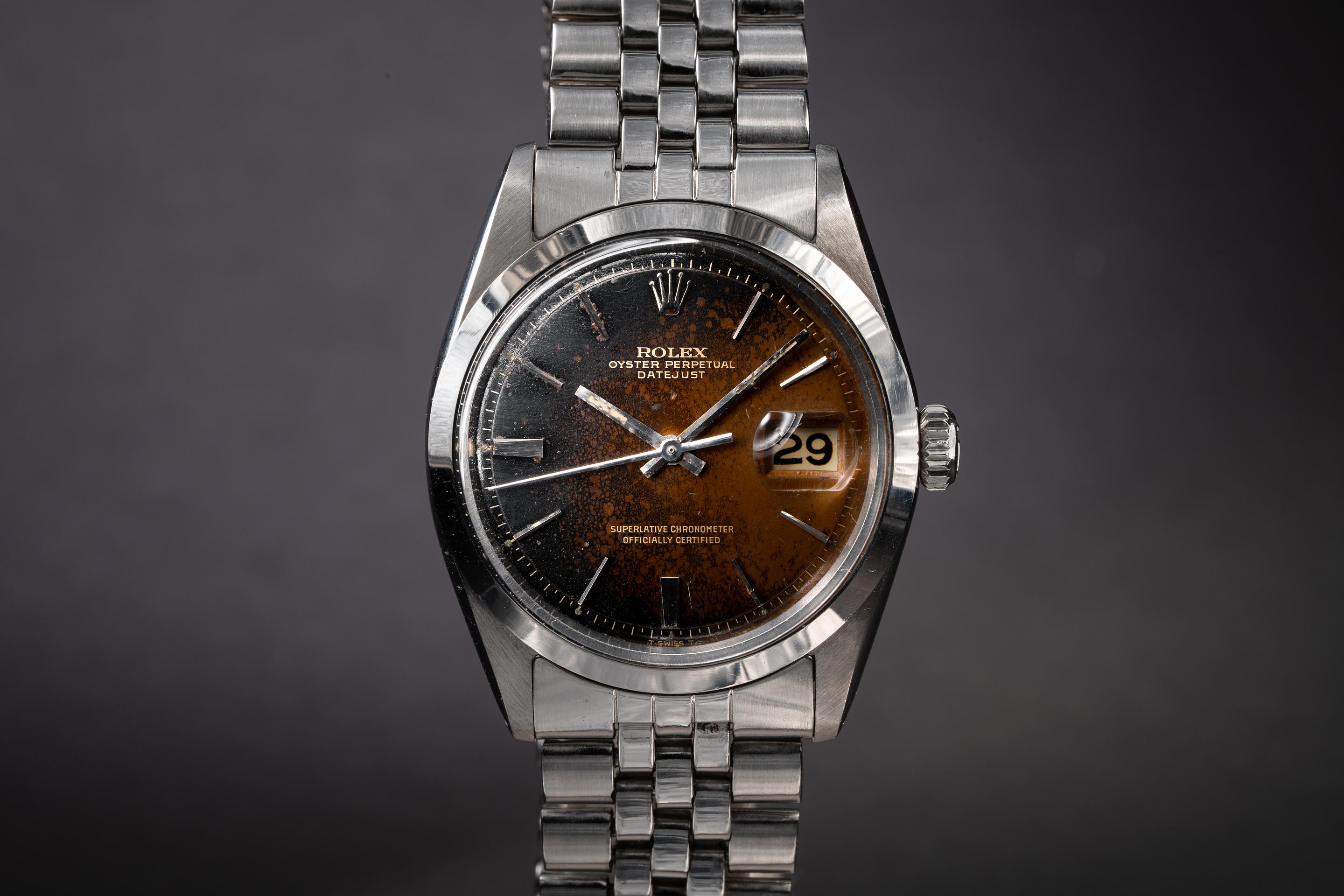 Tropical Watch 1966 Rolex DateJust 1600 Tropical Dial