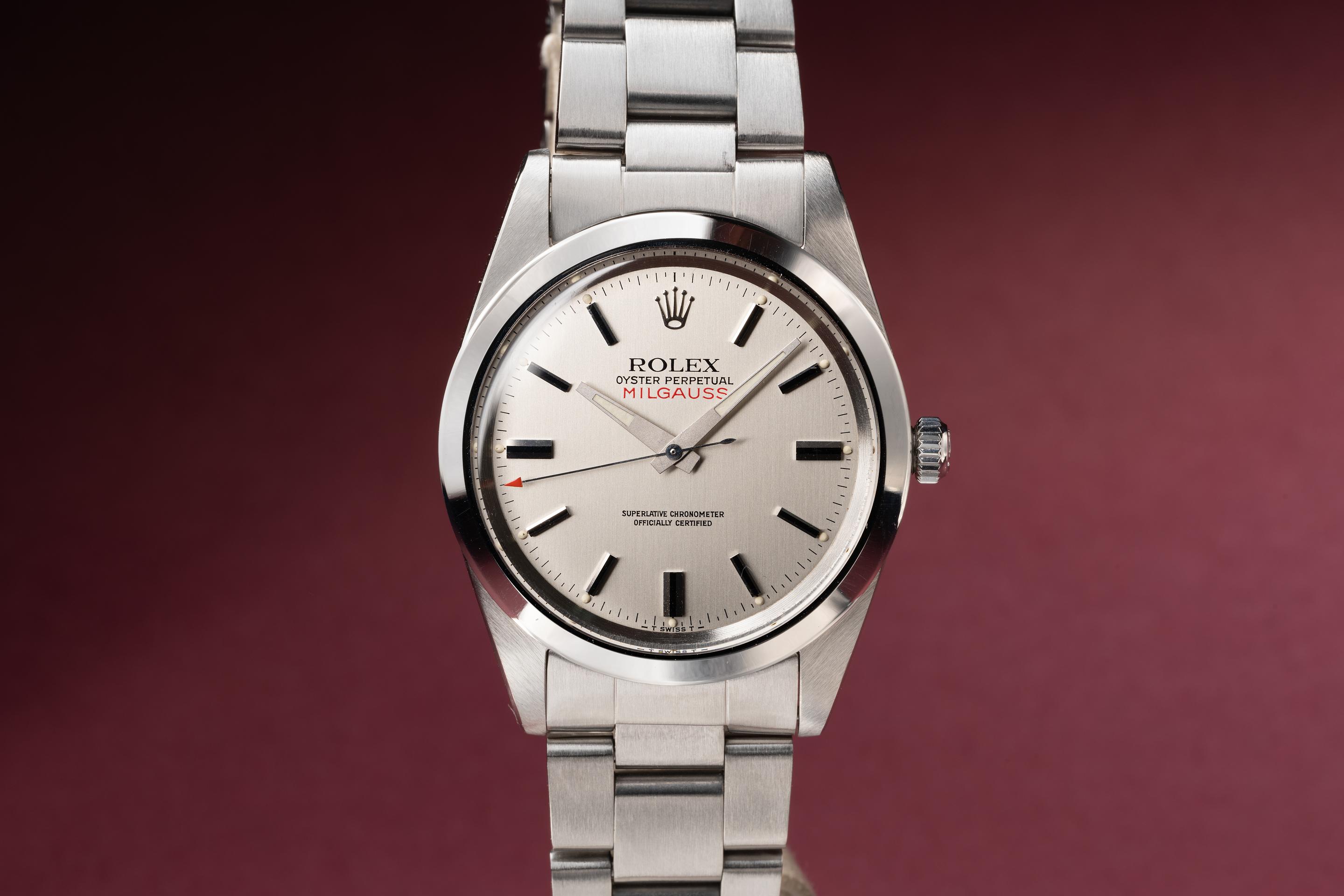 Rolex shop milgauss 1970