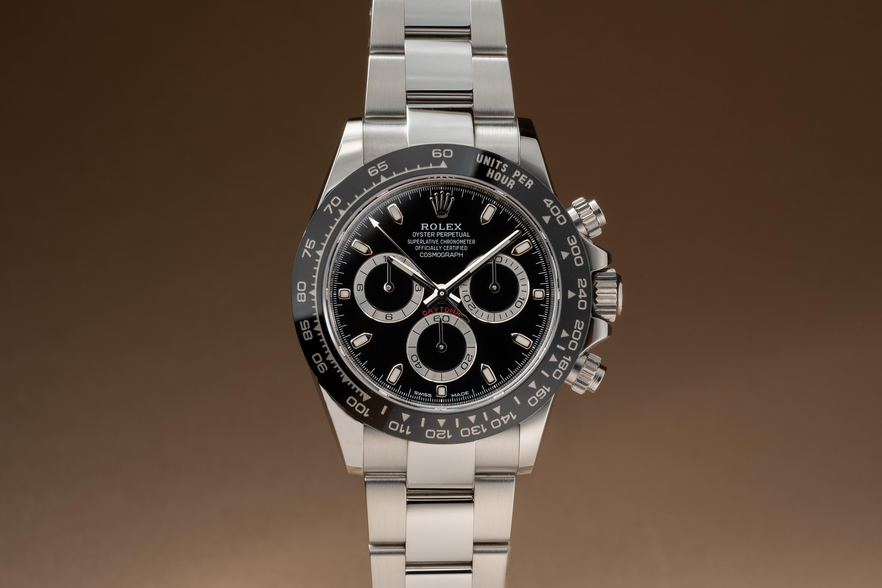 Tropical Watch 2020 Rolex Daytona 116500 Black Dial with Box and