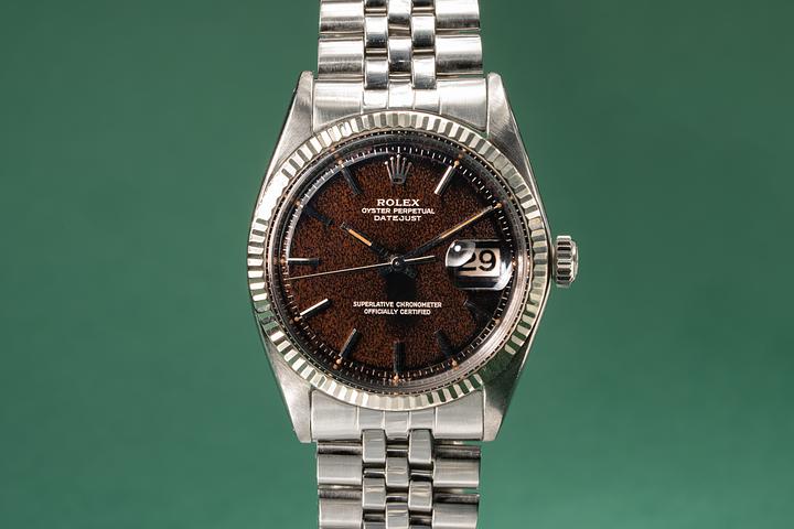 Tropical Watch 1964 Rolex DateJust 1601 Tropical Gilt Dial