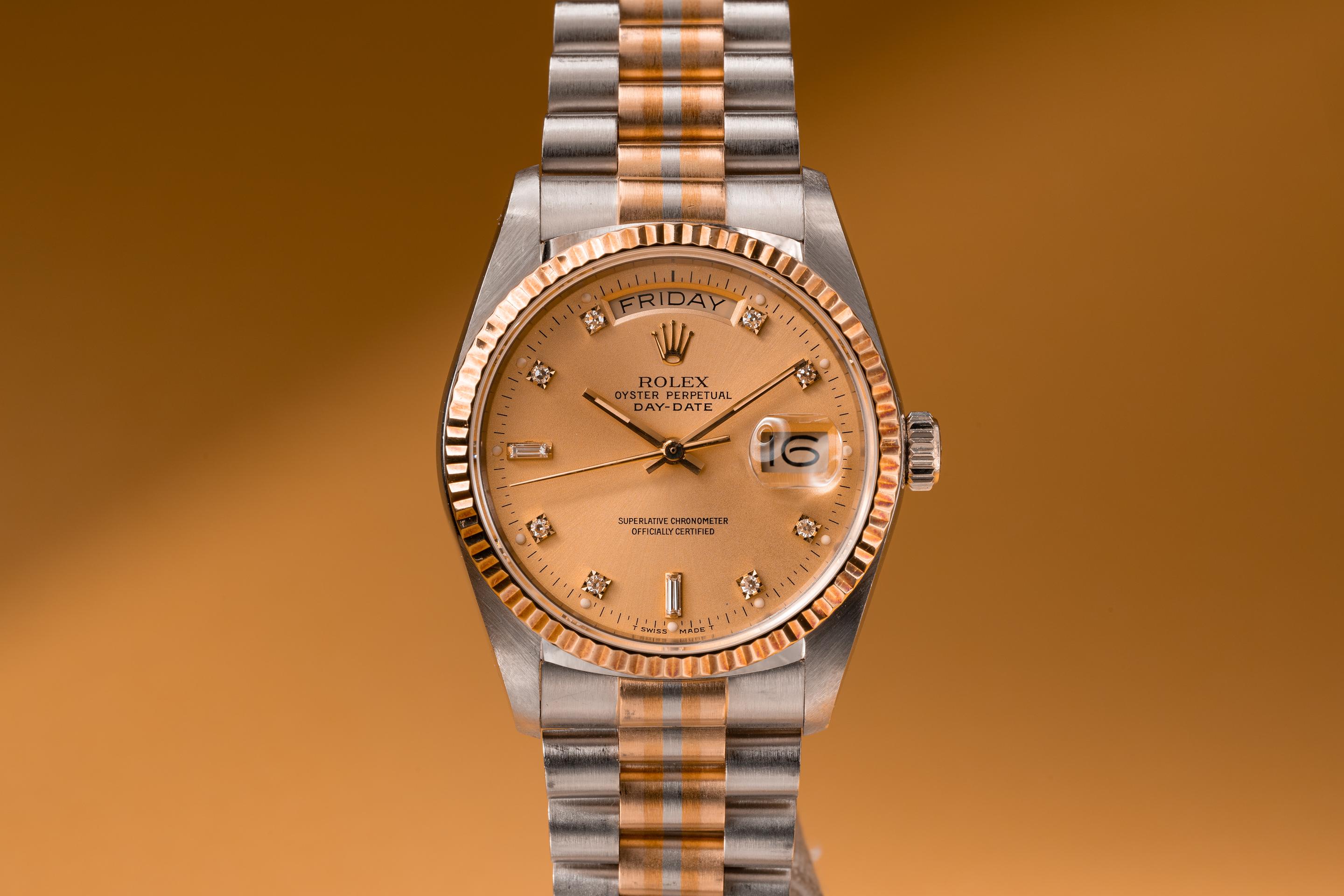 Rolex tridor day on sale date