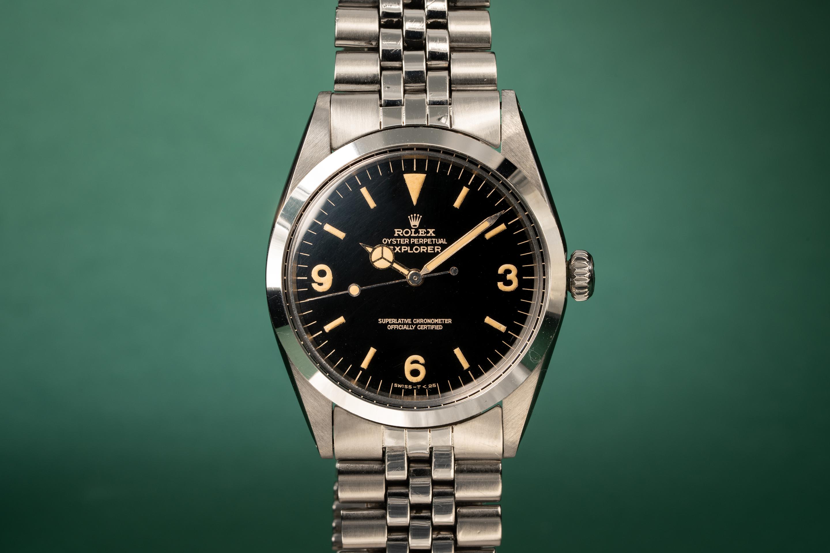 Tropical Watch 1966 Rolex Explorer 1016 Gilt Dial