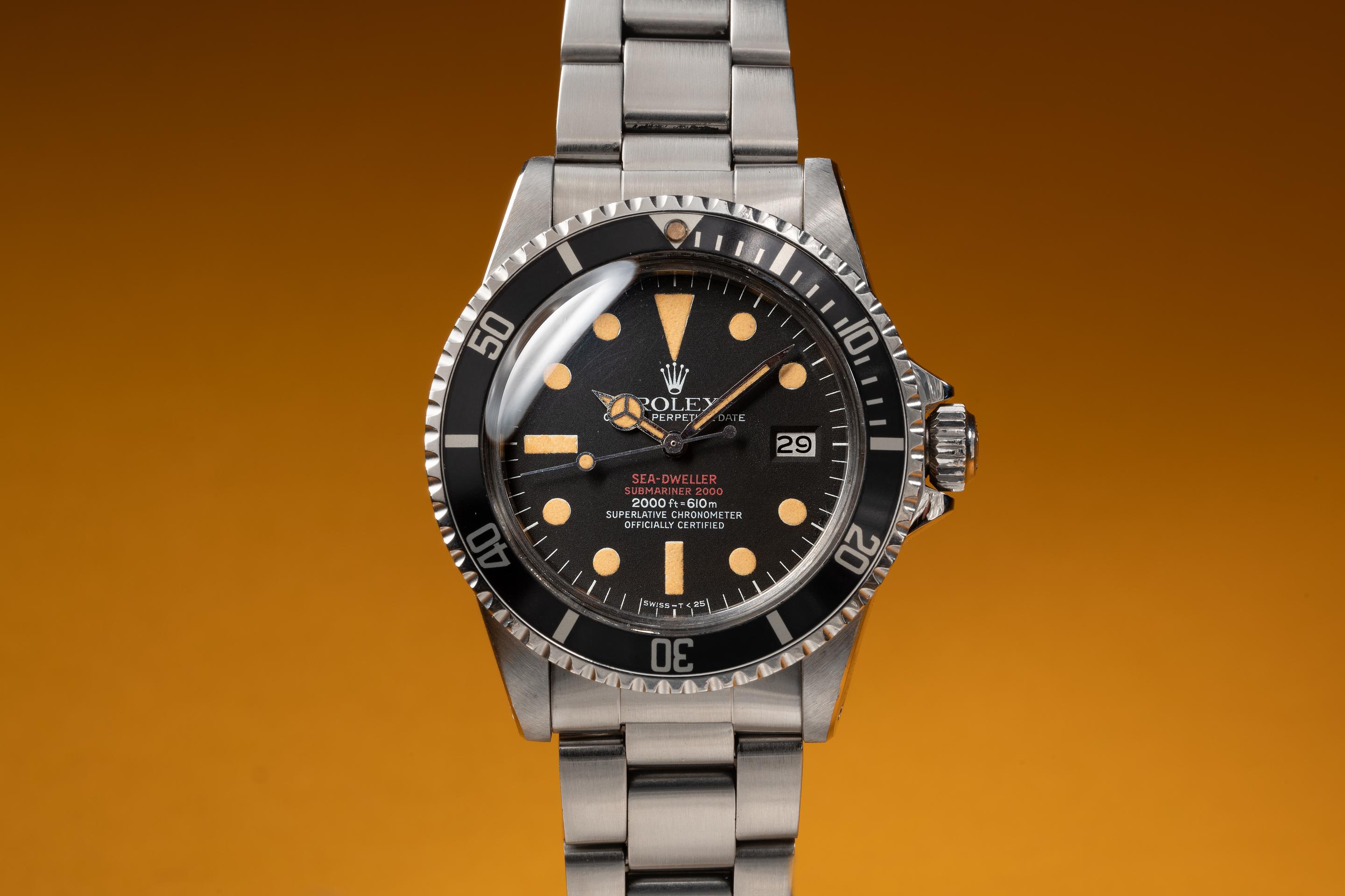 Sea dweller hotsell double red 1665