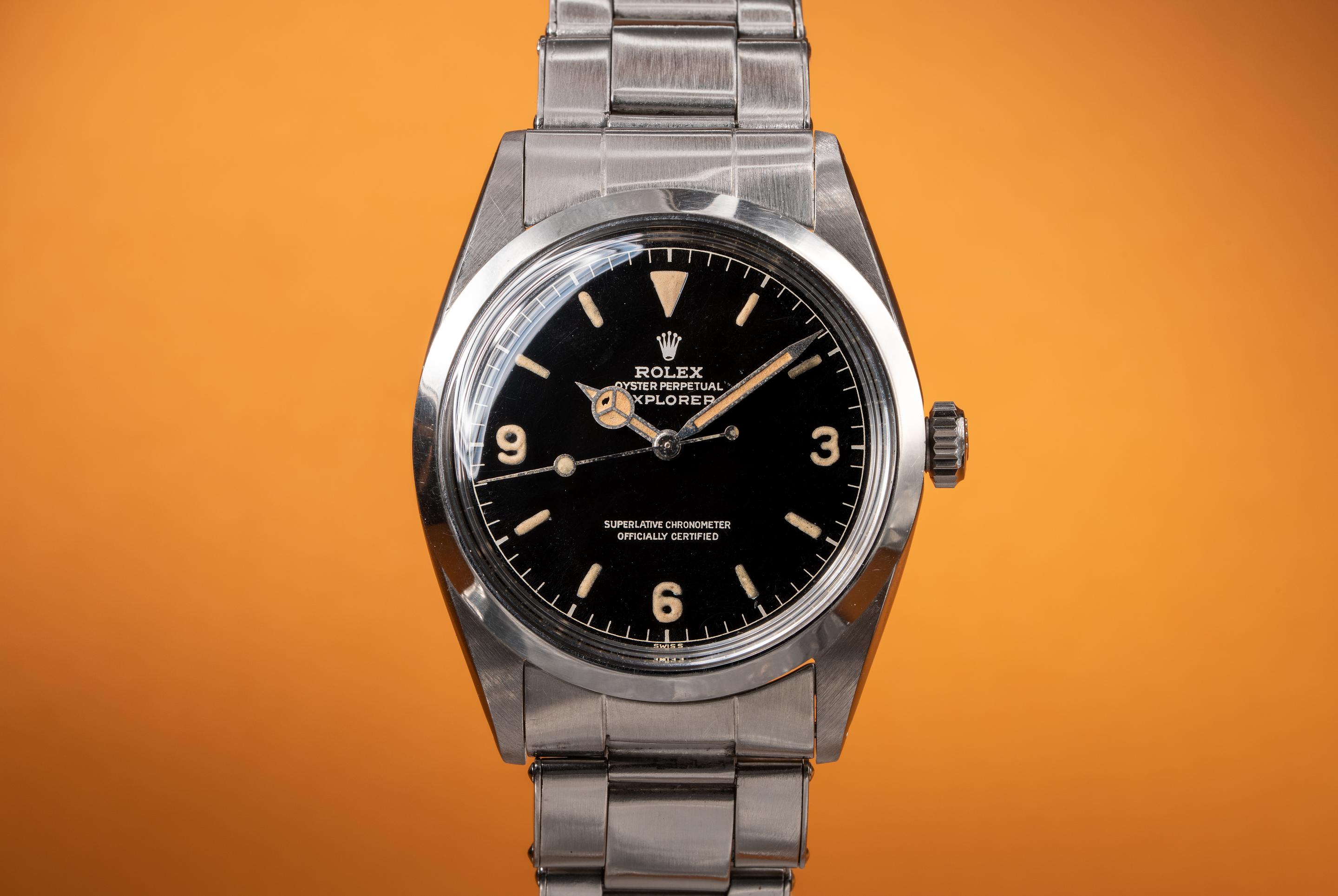 Tropical Watch 1962 Rolex Explorer 1016 with Chapter Ring Gilt