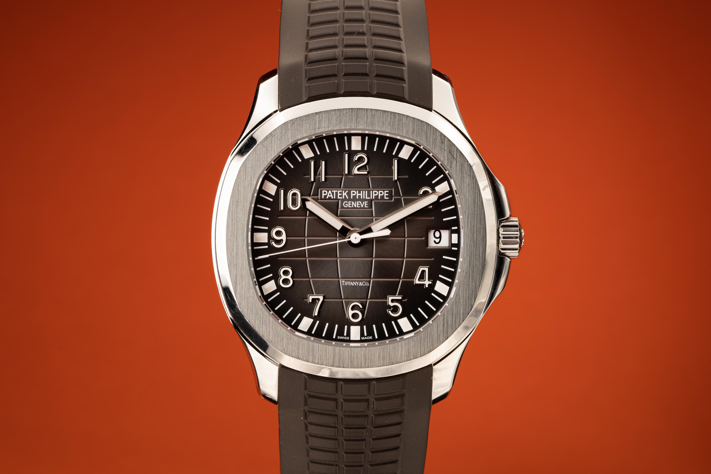 Tropical Watch 18 Patek Philippe Aquanaut 5167a 001 With Tiffany Amp Co Dial With Box And Papers