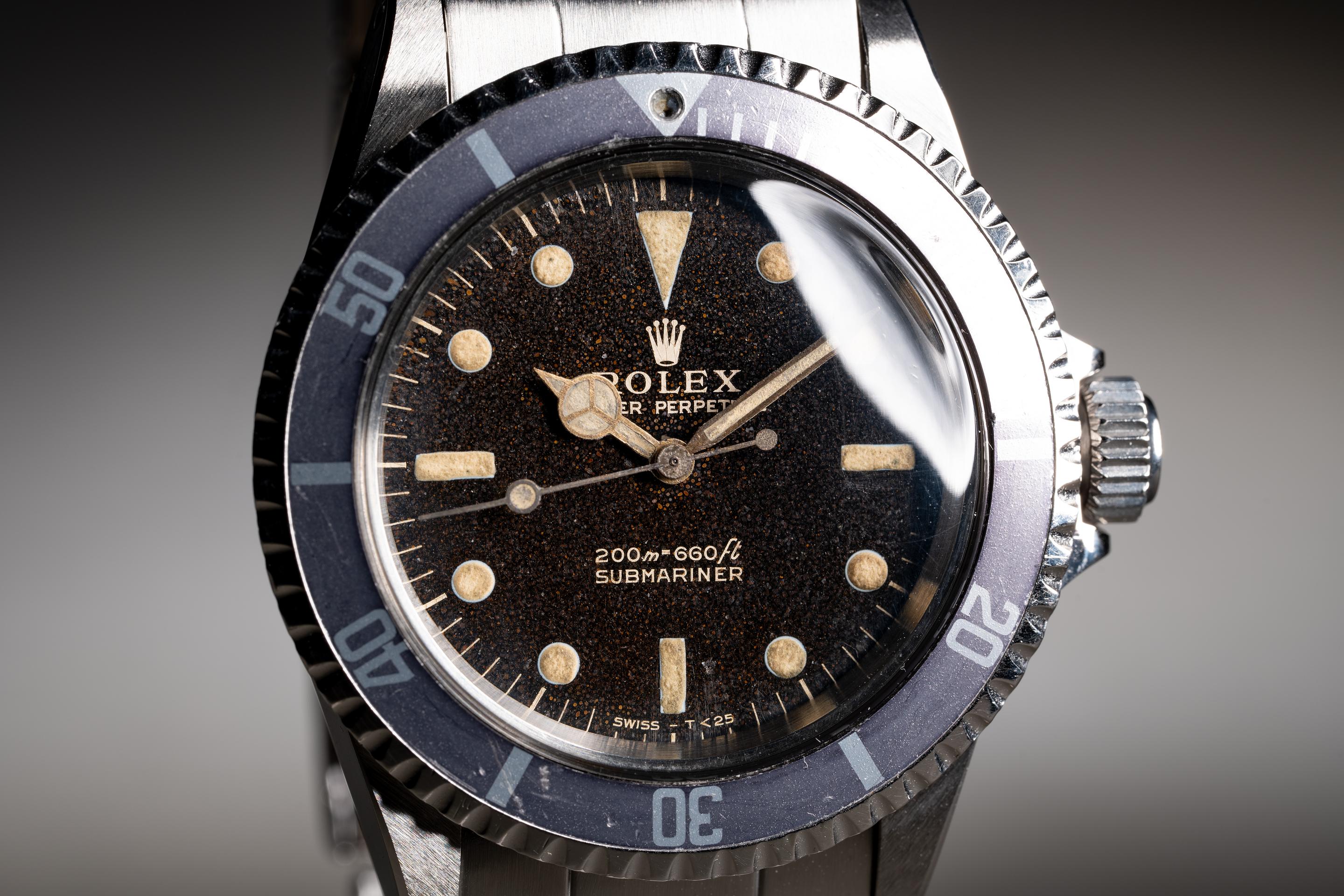 Tropical Watch Rolex Submariner 5513 Tropical Dial