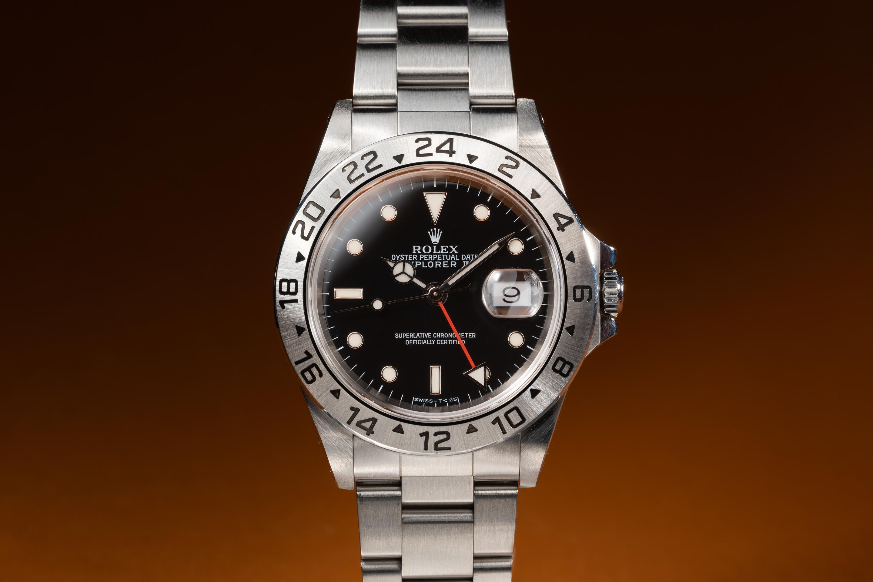 Tropical Watch 1998 Rolex Explorer II 16570 Black quot