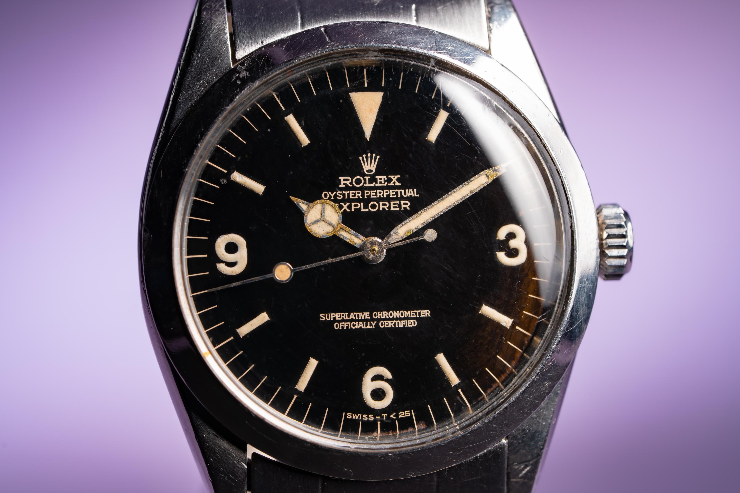 Rolex explorer tropical online dial