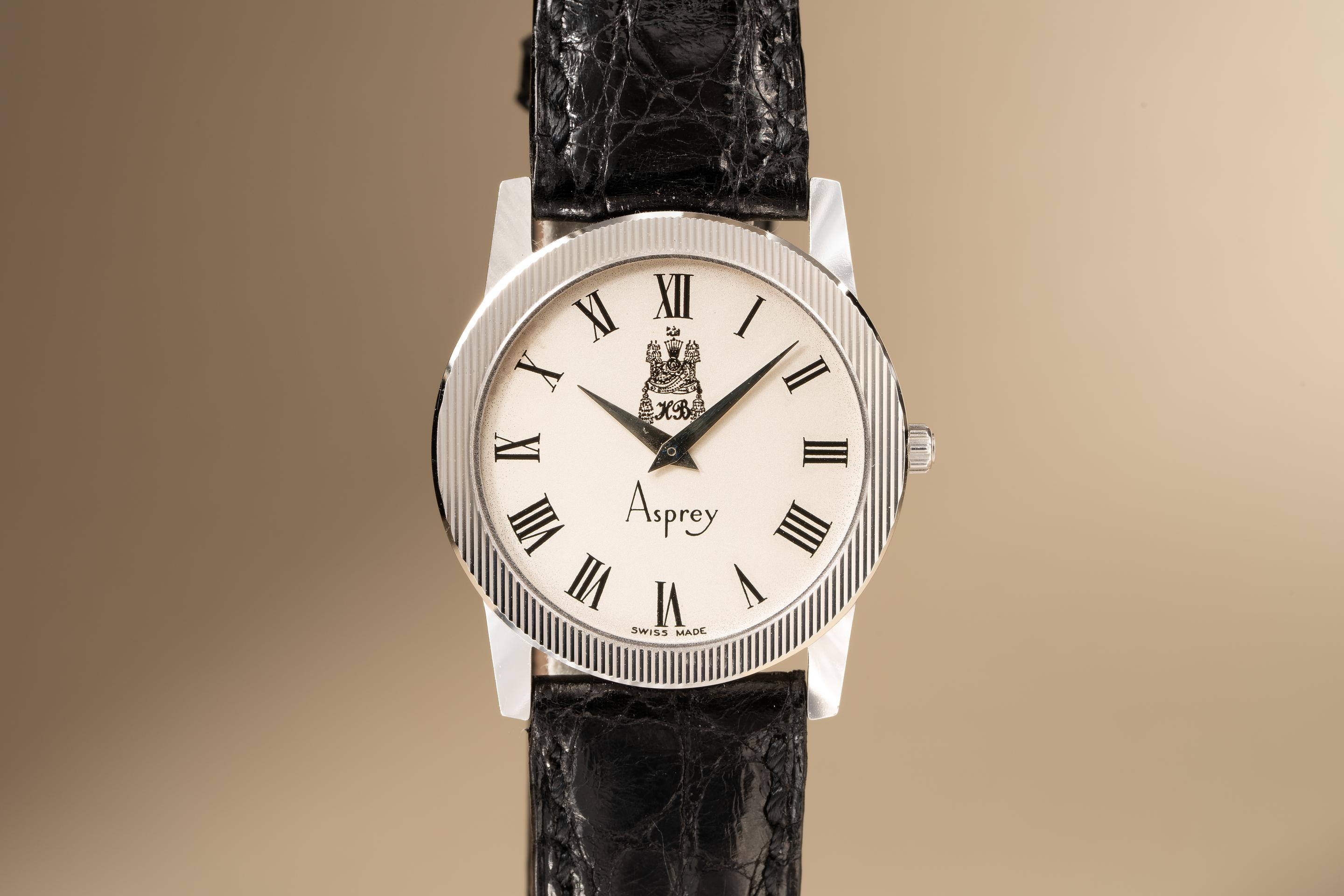 Tropical Watch Piaget 18K WG 17864 Asprey Dial