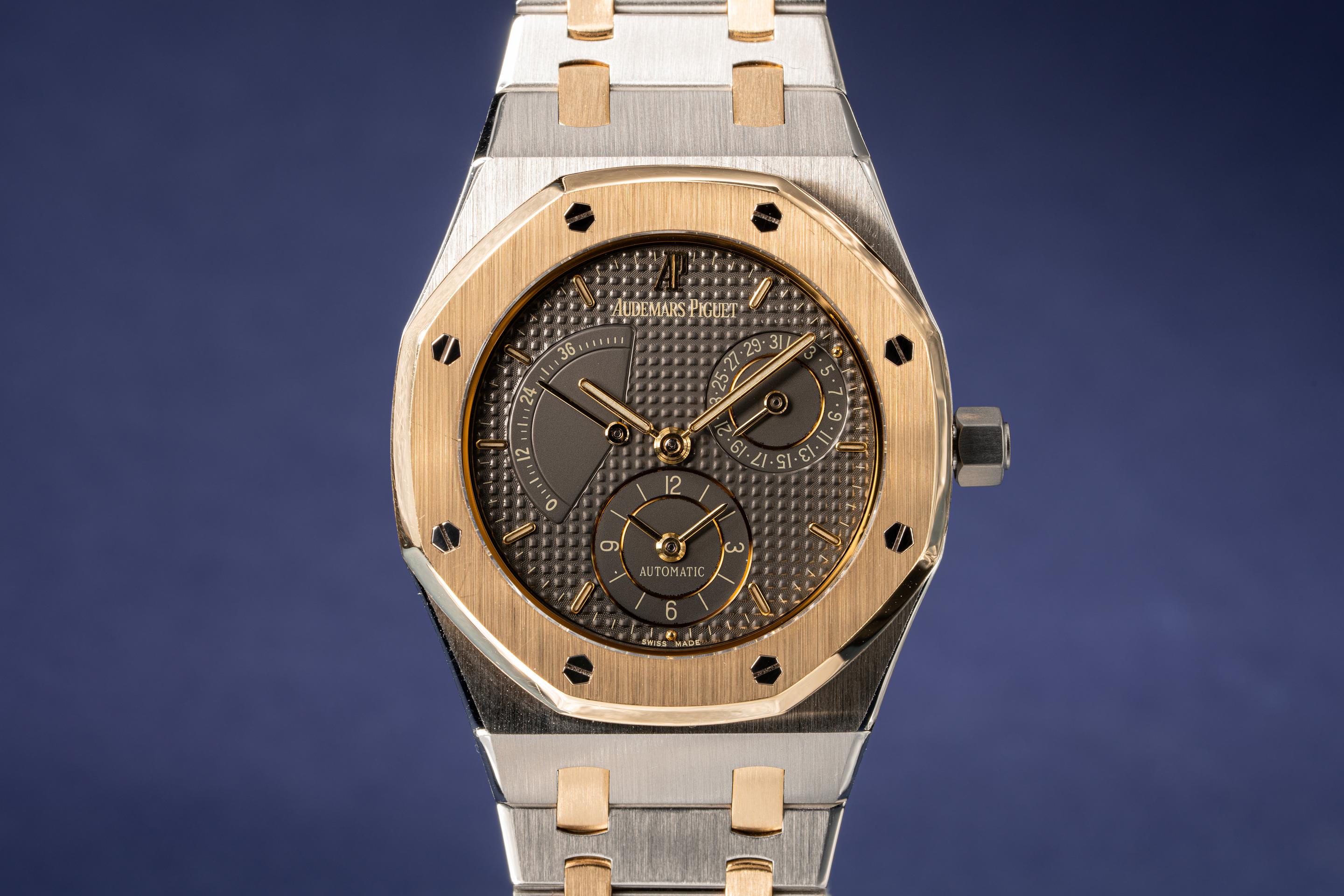 Tropical Watch Audemars Piguet Two Tone Royal Oak Dual Time