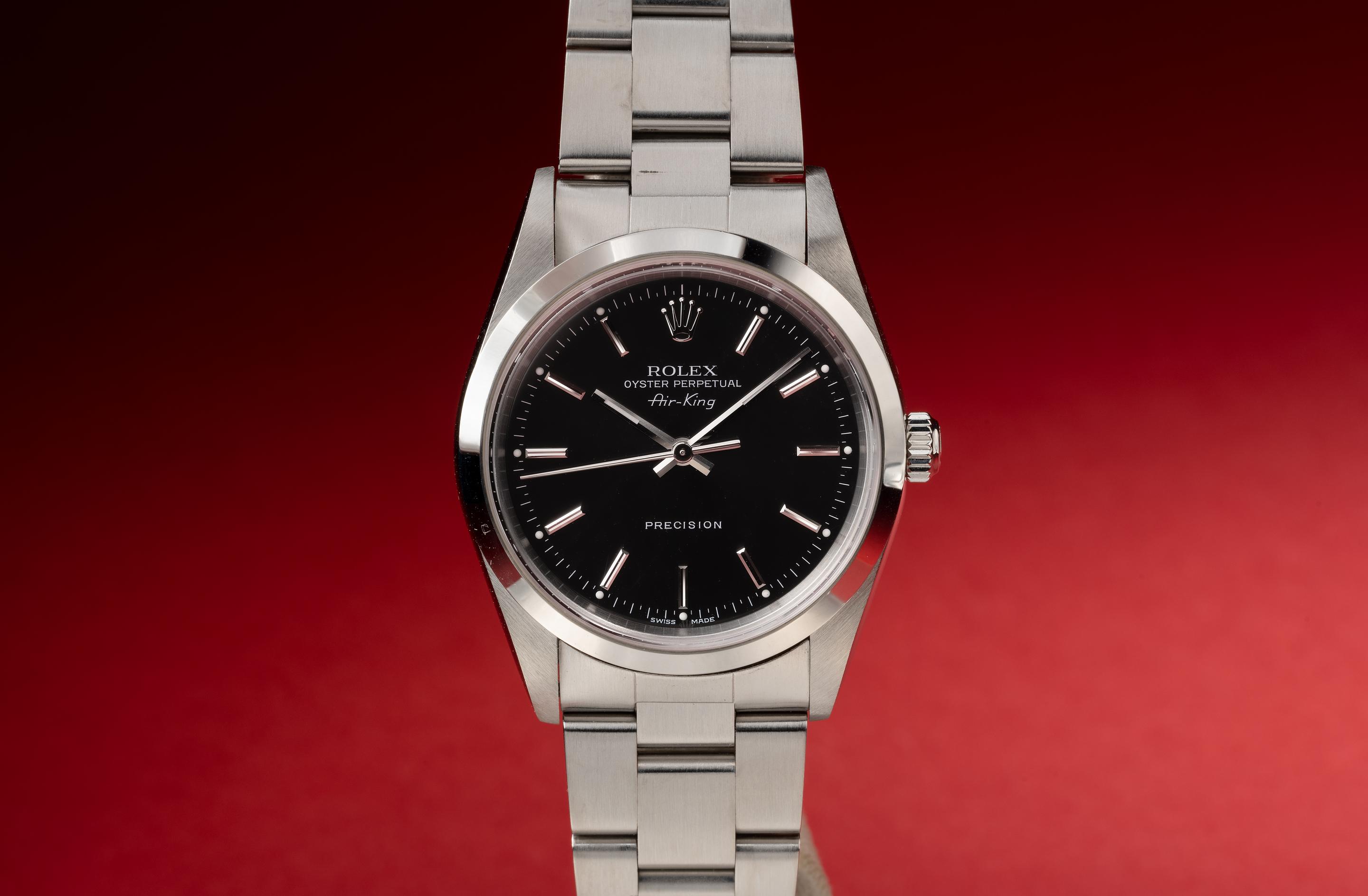 Rolex air king discount 2002