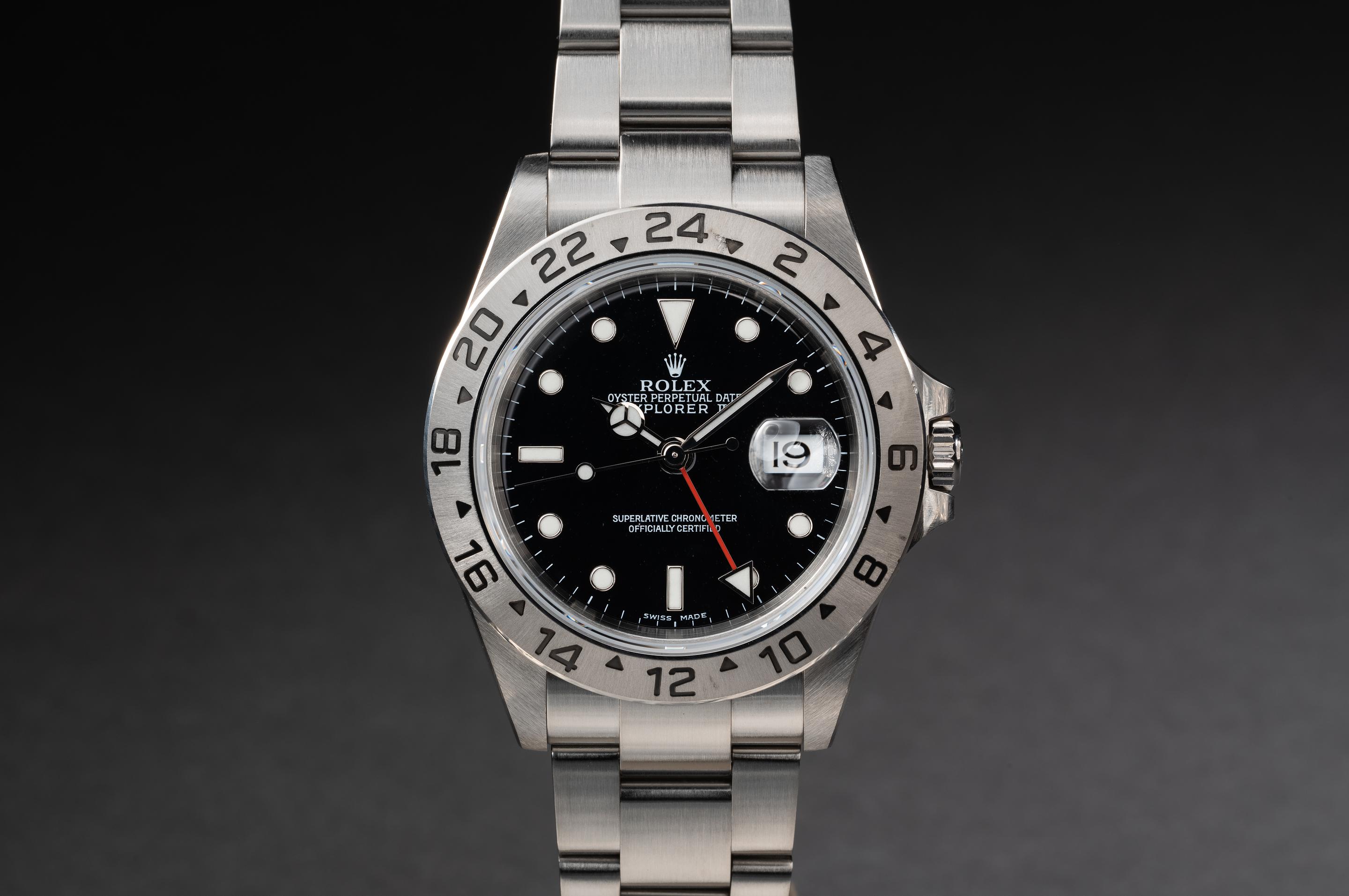 Tropical Watch 2003 Rolex Explorer II 16570 Black Dial