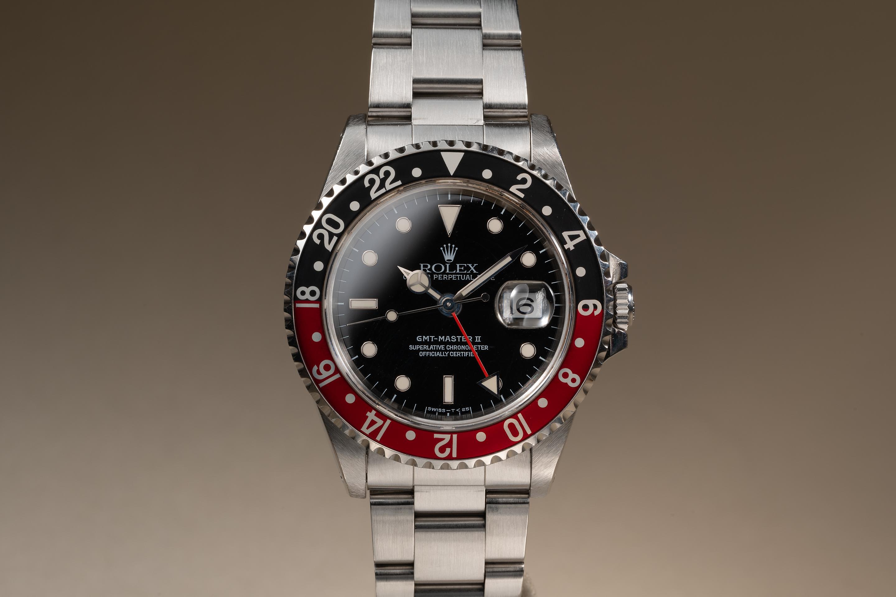 Rolex 1996 best sale gmt master ii