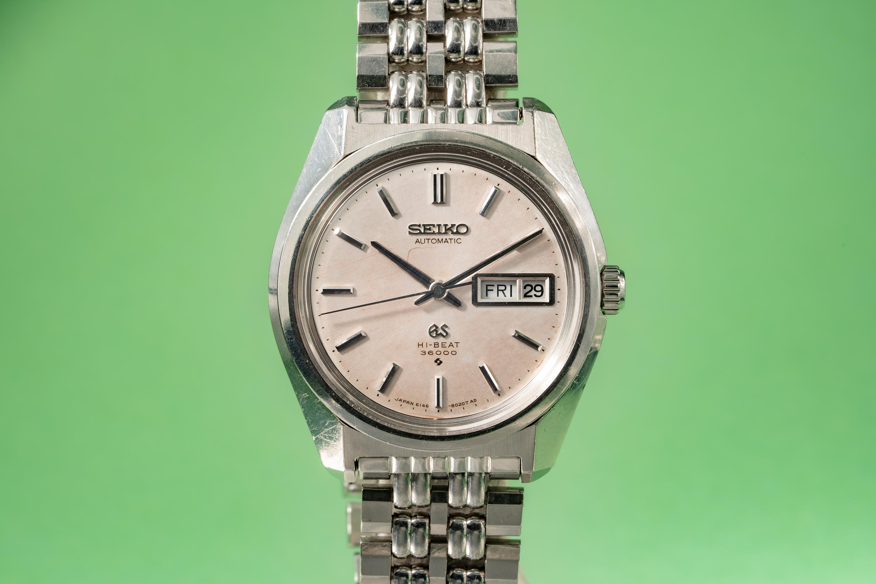 Grand seiko day date sale