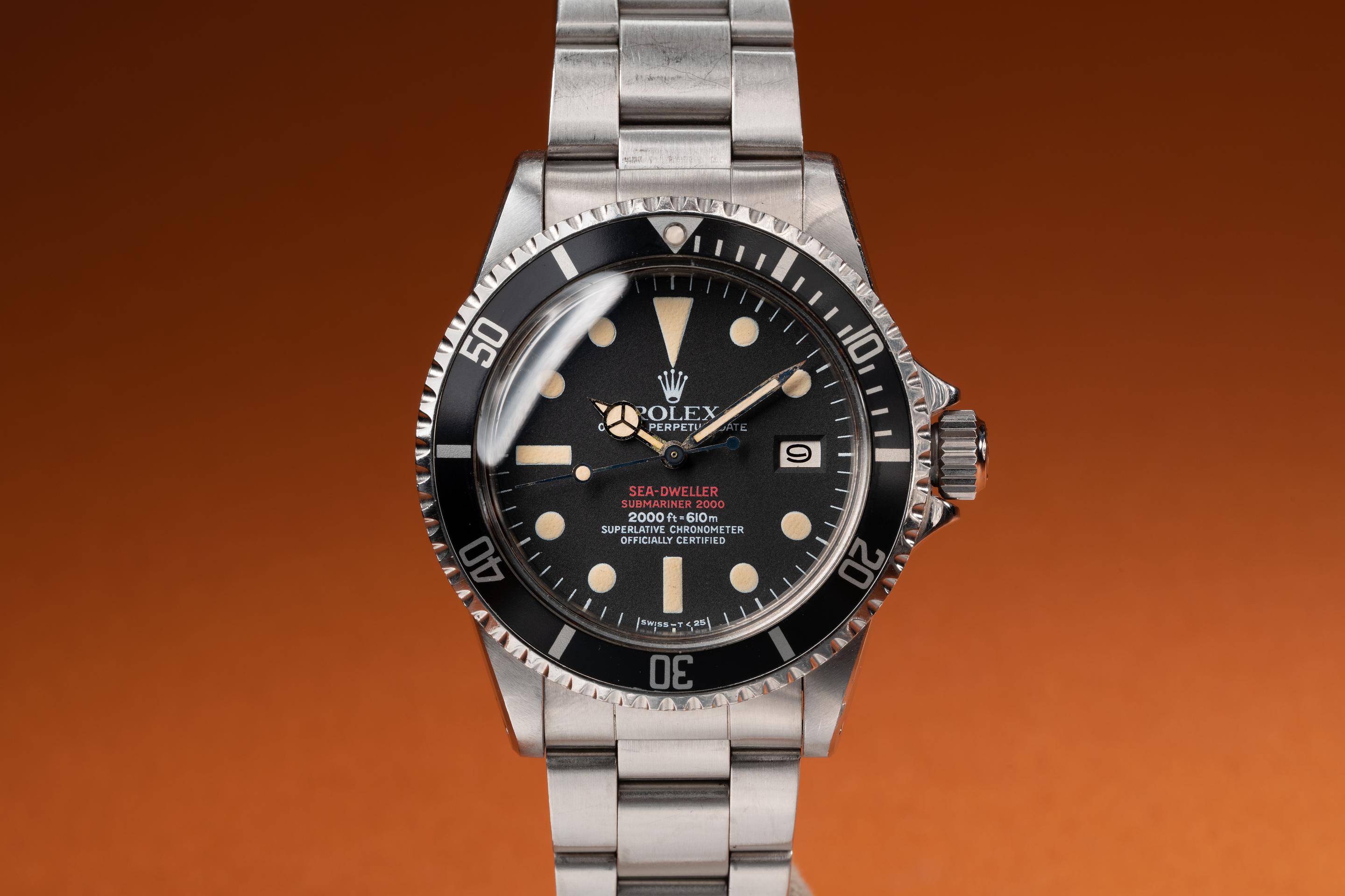 Rolex double red sea on sale dweller