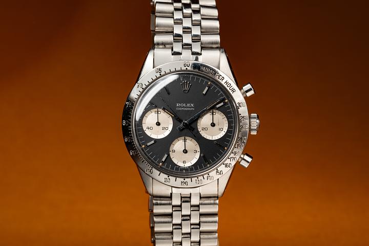 1964 Rolex Daytona 6239 No Daytona Black Dial