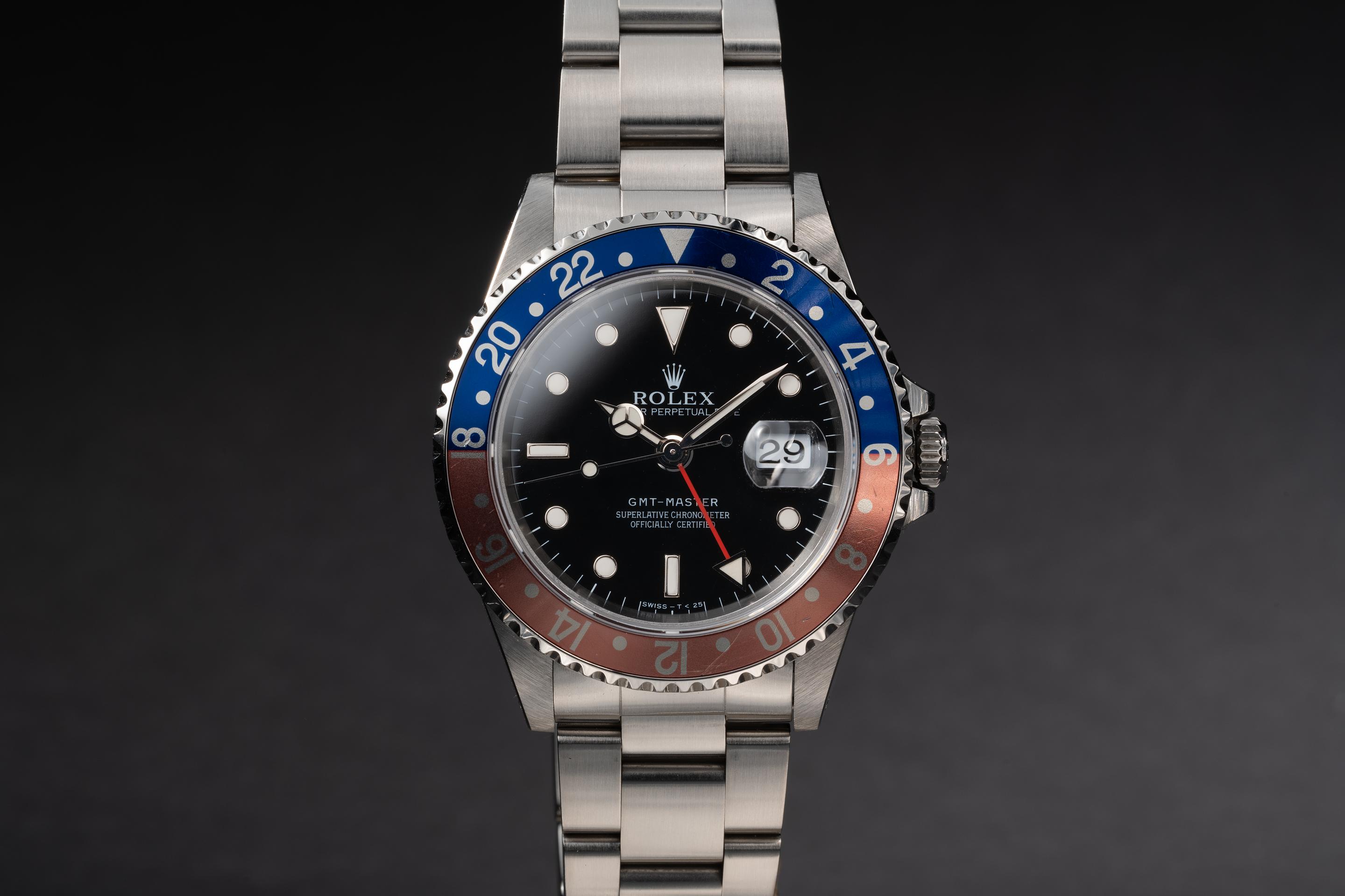 Rolex gmt master 2 1996 sale