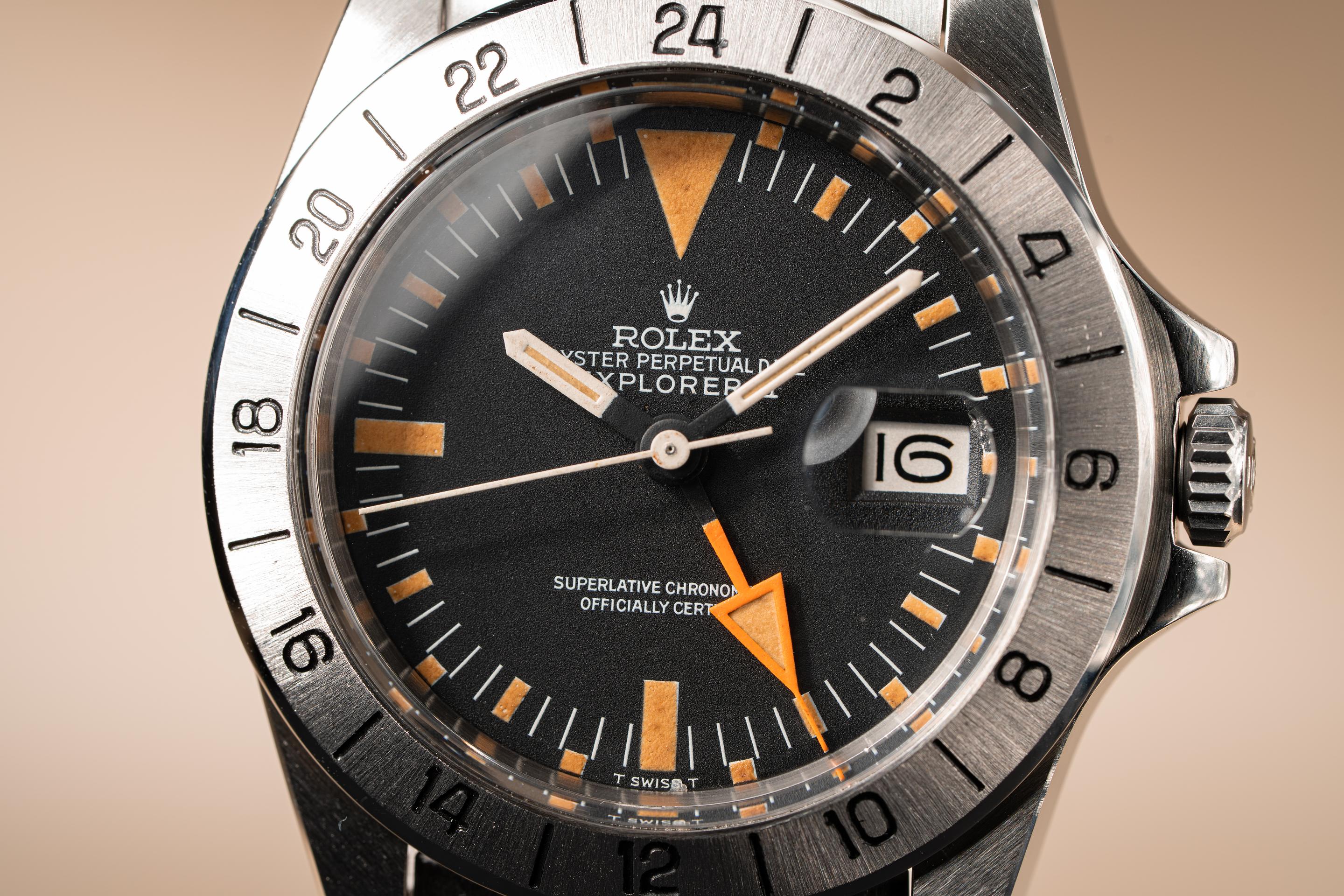 Rolex 1655 Dial 1971 Rolex Explorer II 1655 MK Straight Hand