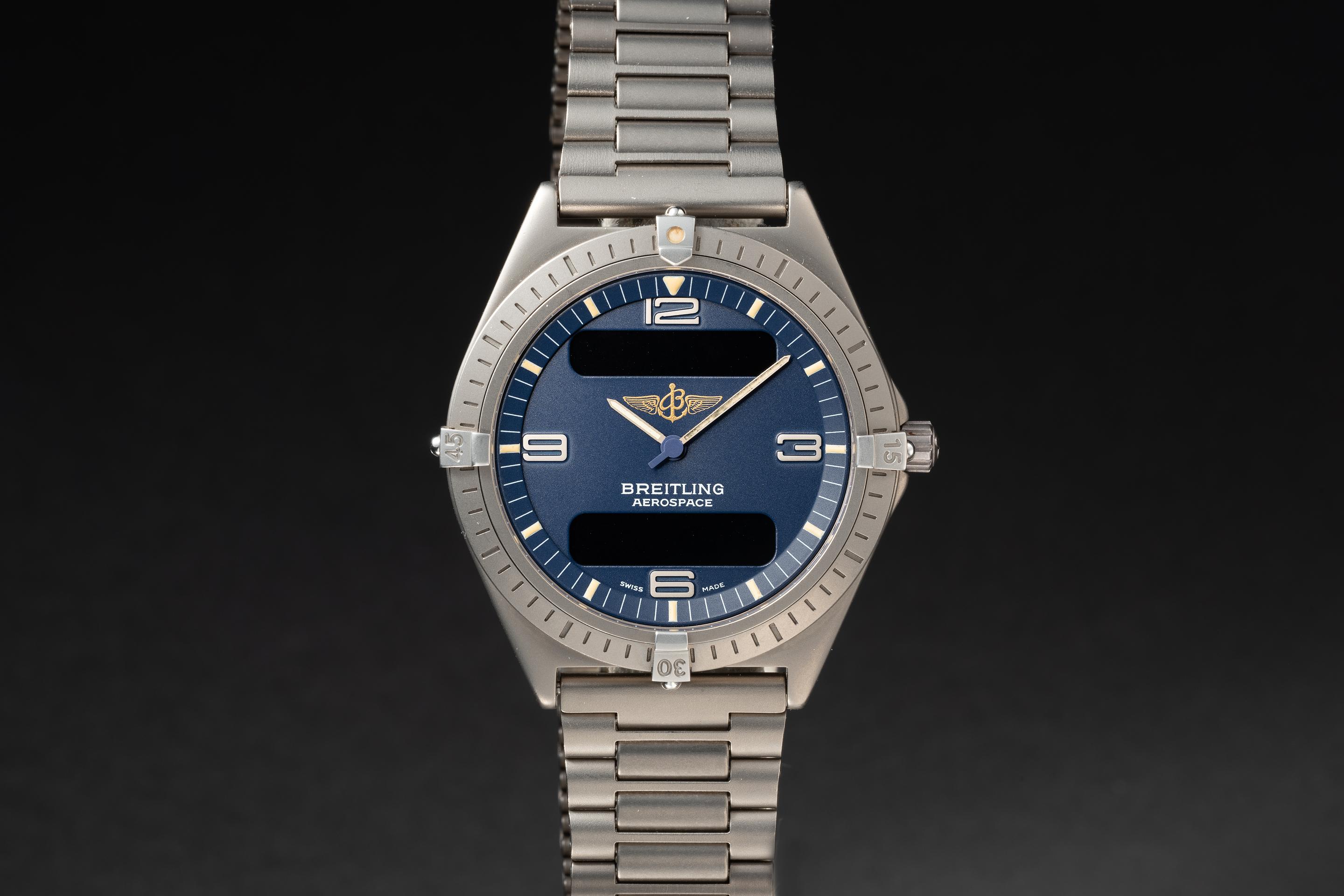 Breitling aerospace outlet blue