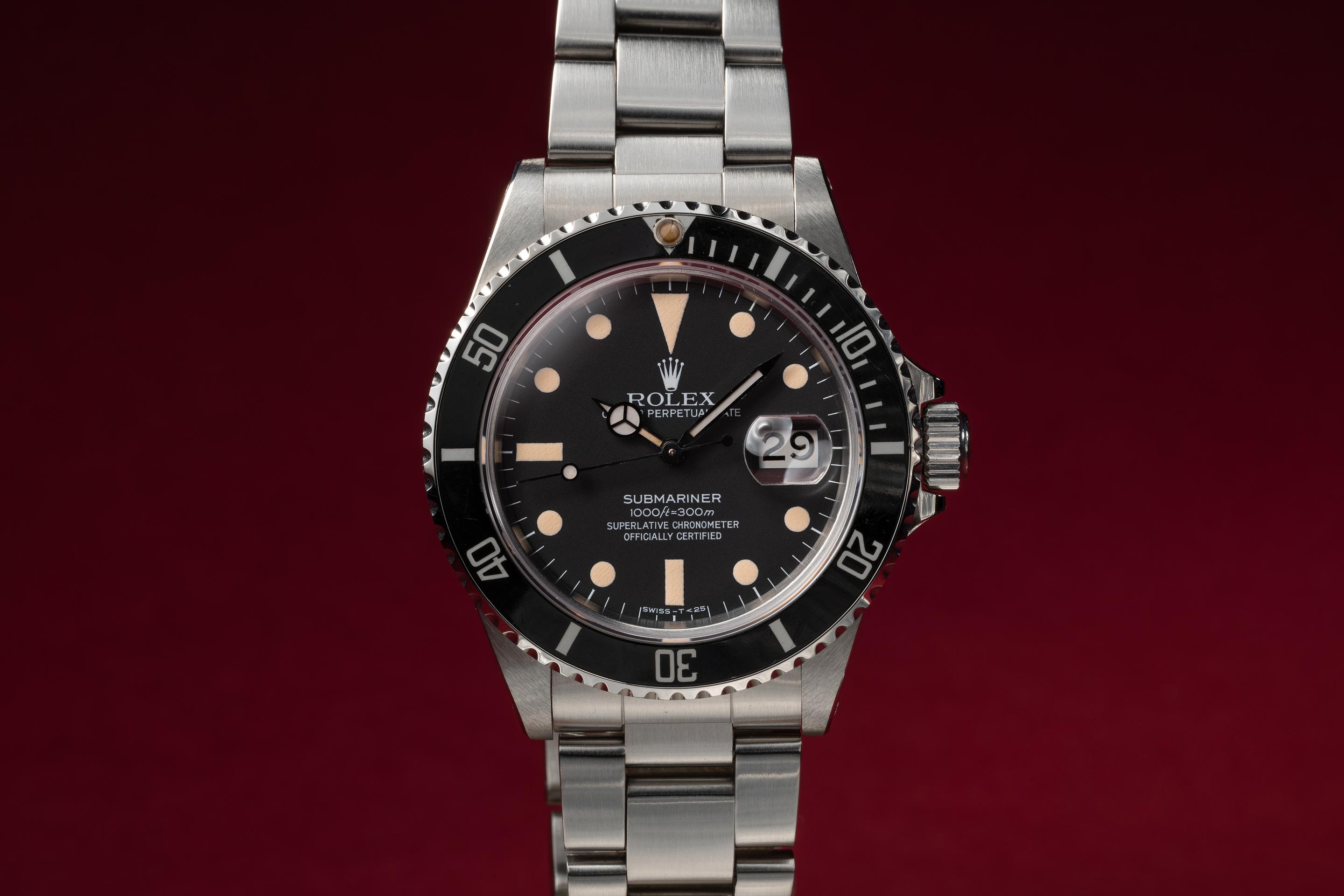 Tropical Watch 1982 Rolex Submariner 16800 Matte Dial with