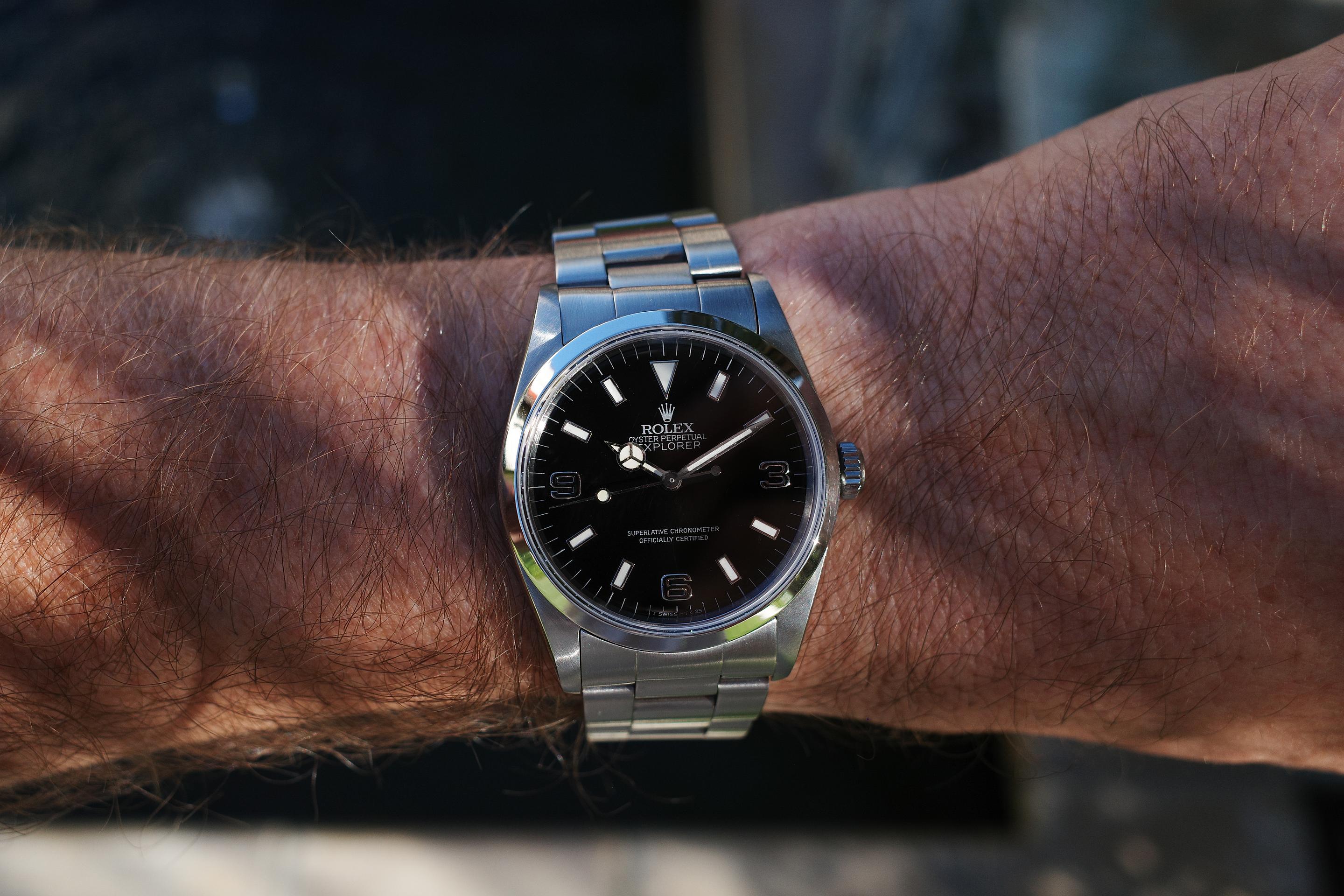 Rolex explorer outlet 1991