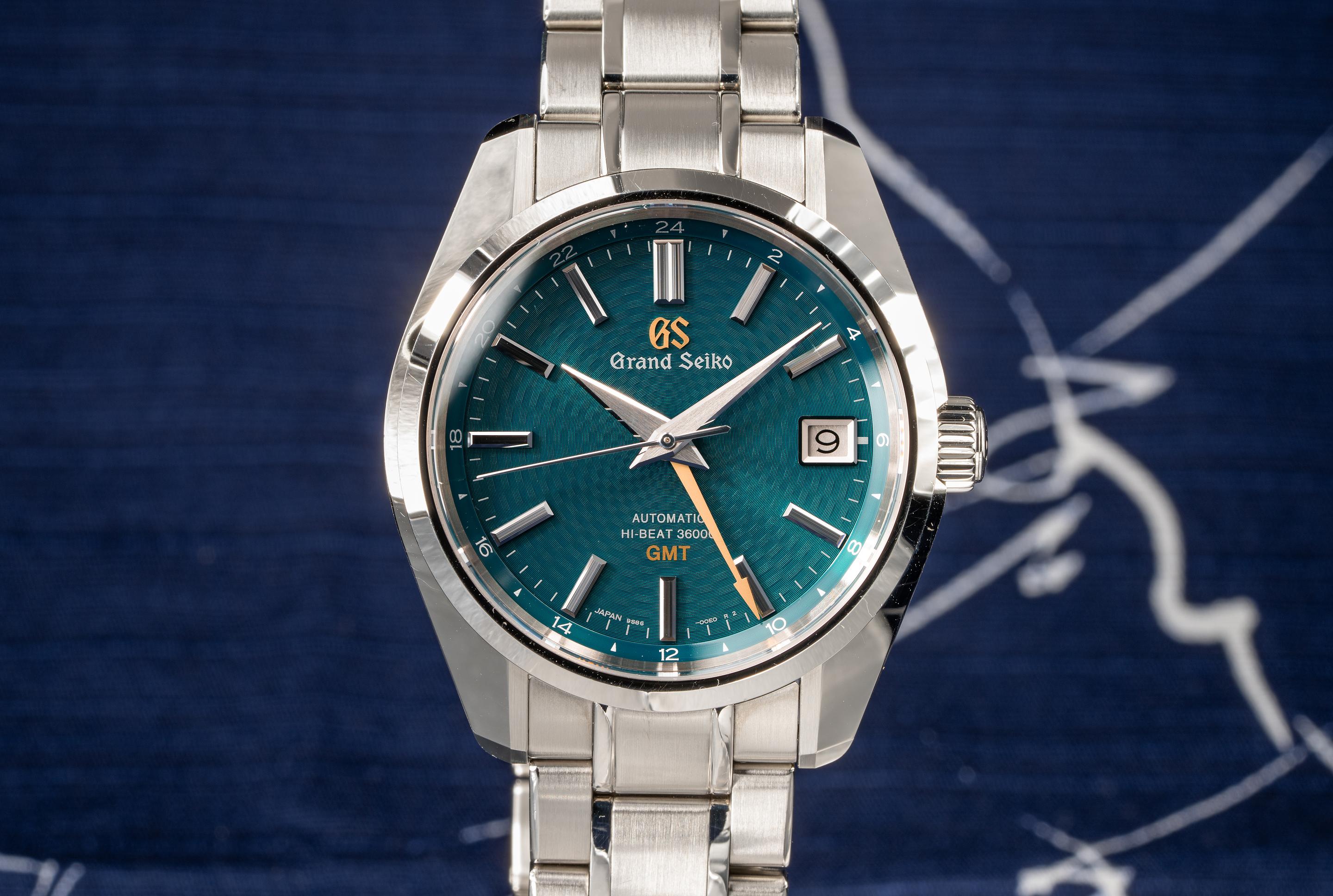 Tropical Watch - 2017 Grand Seiko Hi-Beat GMT Limited Edition SBGJ227  "Peacock" with Box and Papers