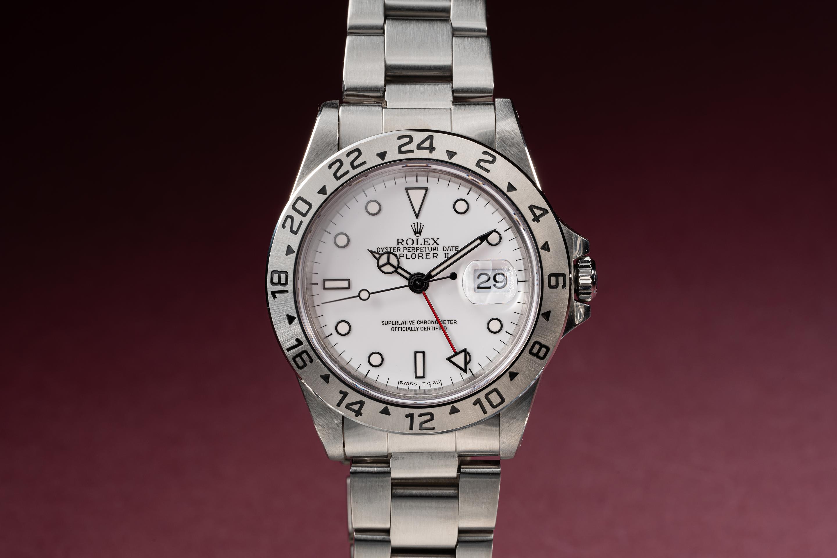 Rolex explorer 2 outlet 1995