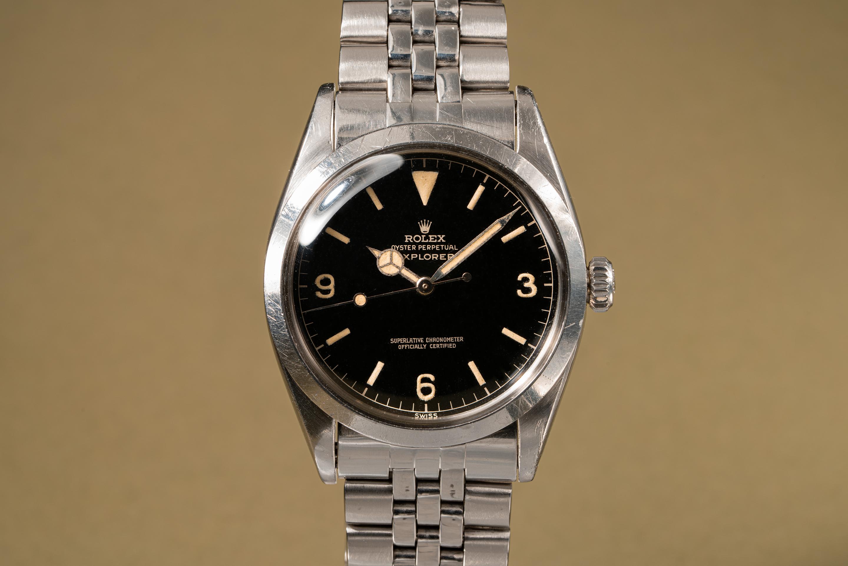 Tropical Watch 1960 Rolex Explorer 1016 Gilt Dial