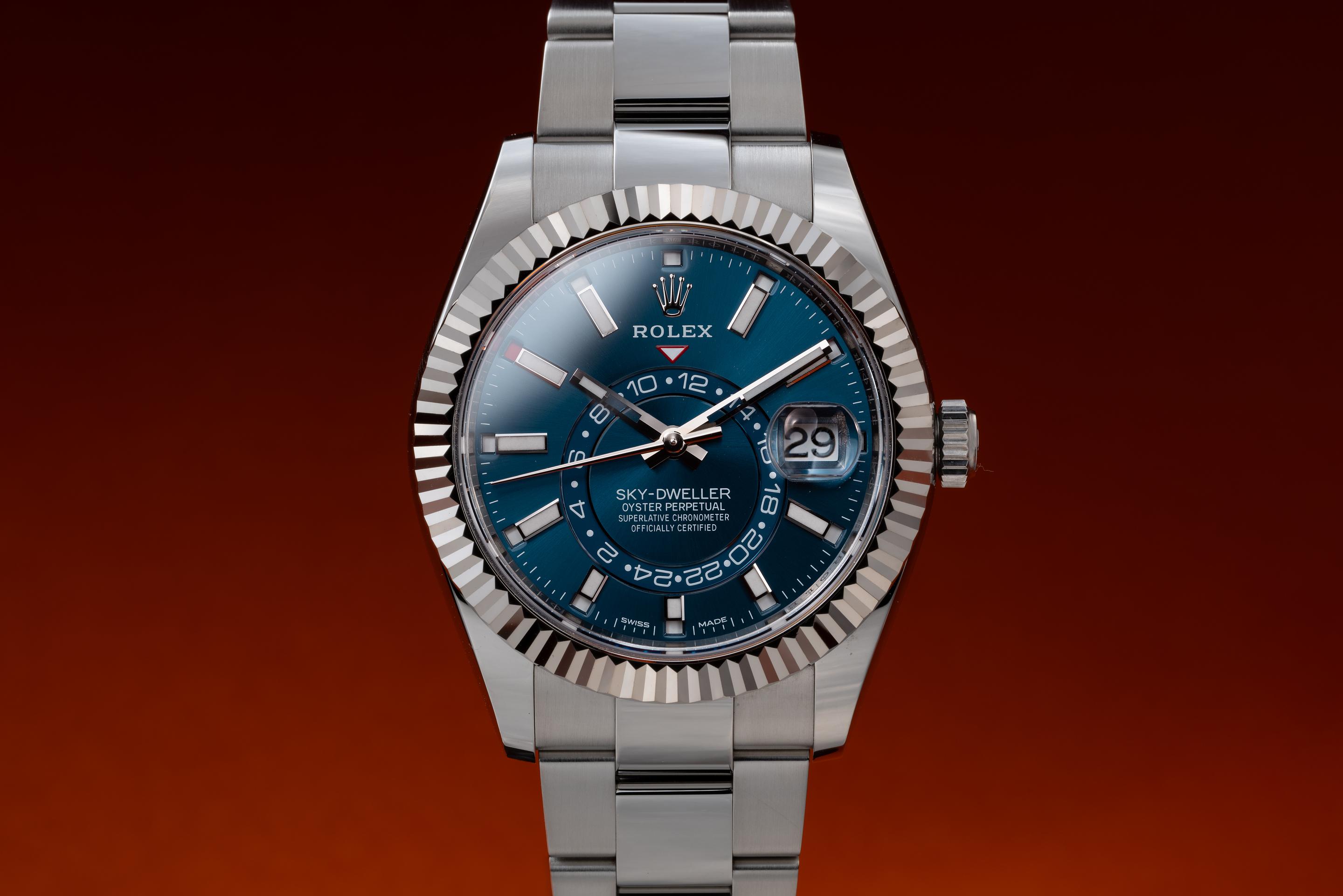 2019 rolex sky dweller hotsell