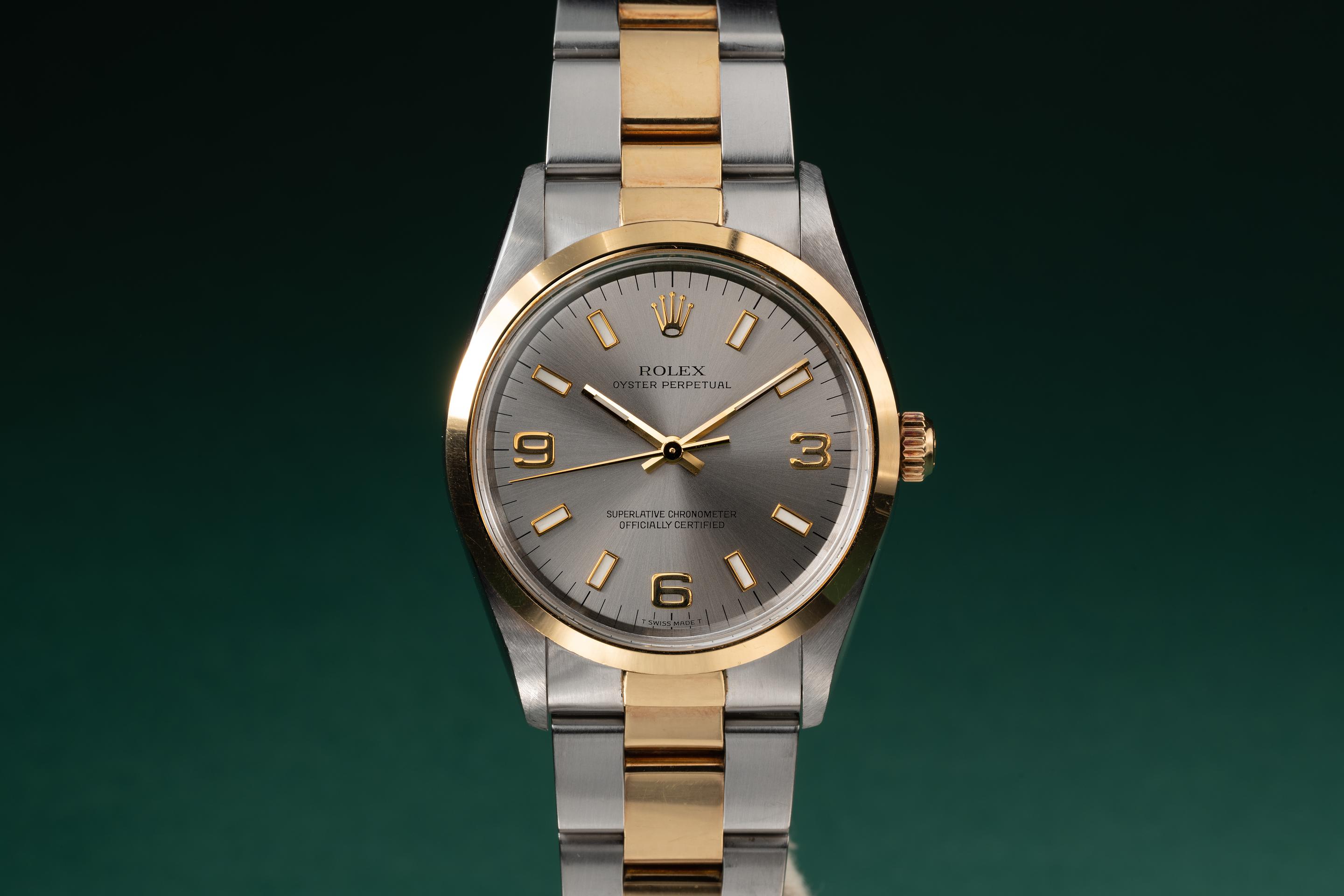 Rolex oyster perpetual 1998 store