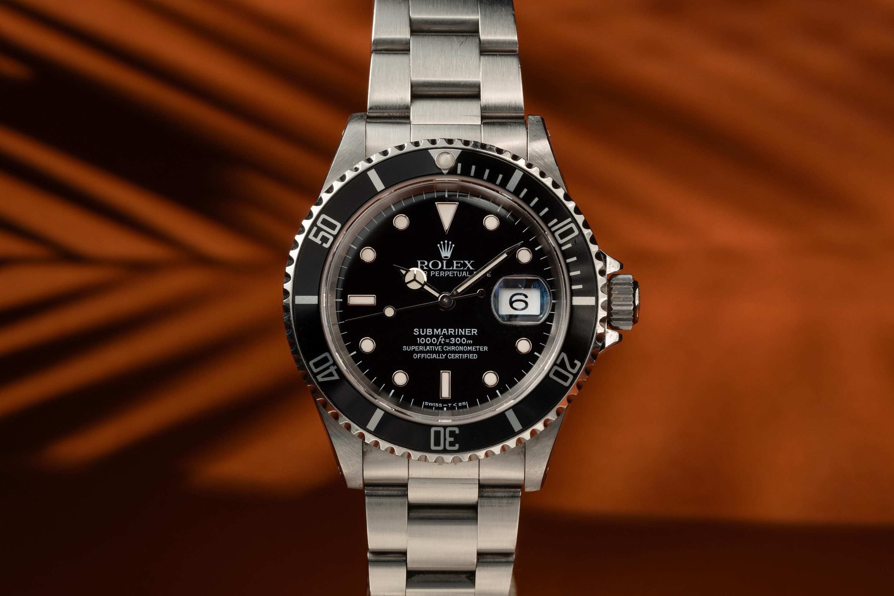 Rolex submariner shop date 1996