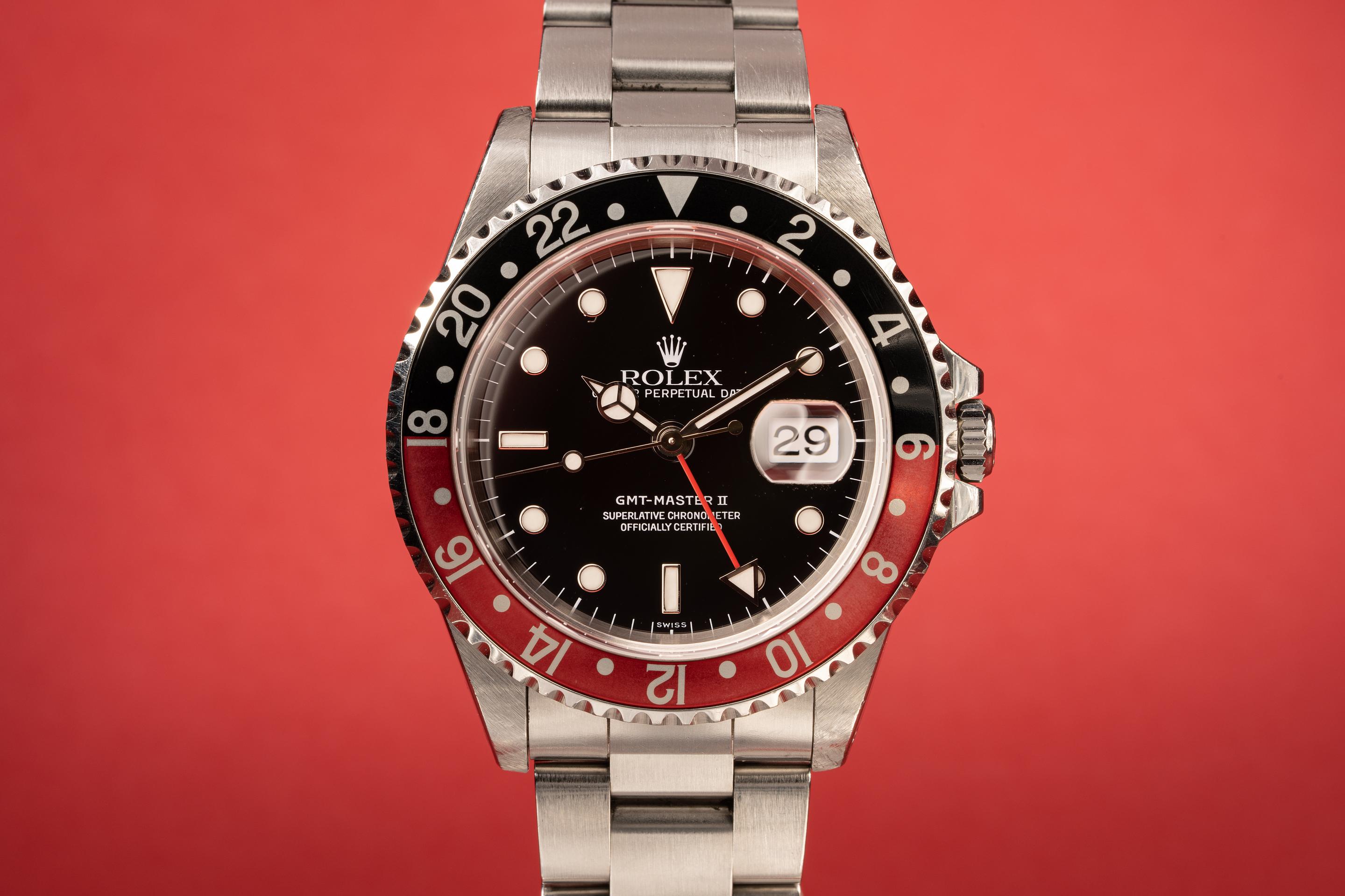 Rolex gmt swiss only on sale dial