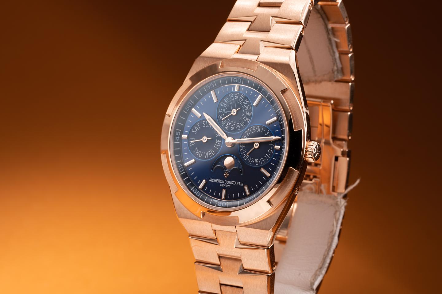 2021 Vacheron Constantin 18K RG Overseas Perpetual Calendar Ultra Thin