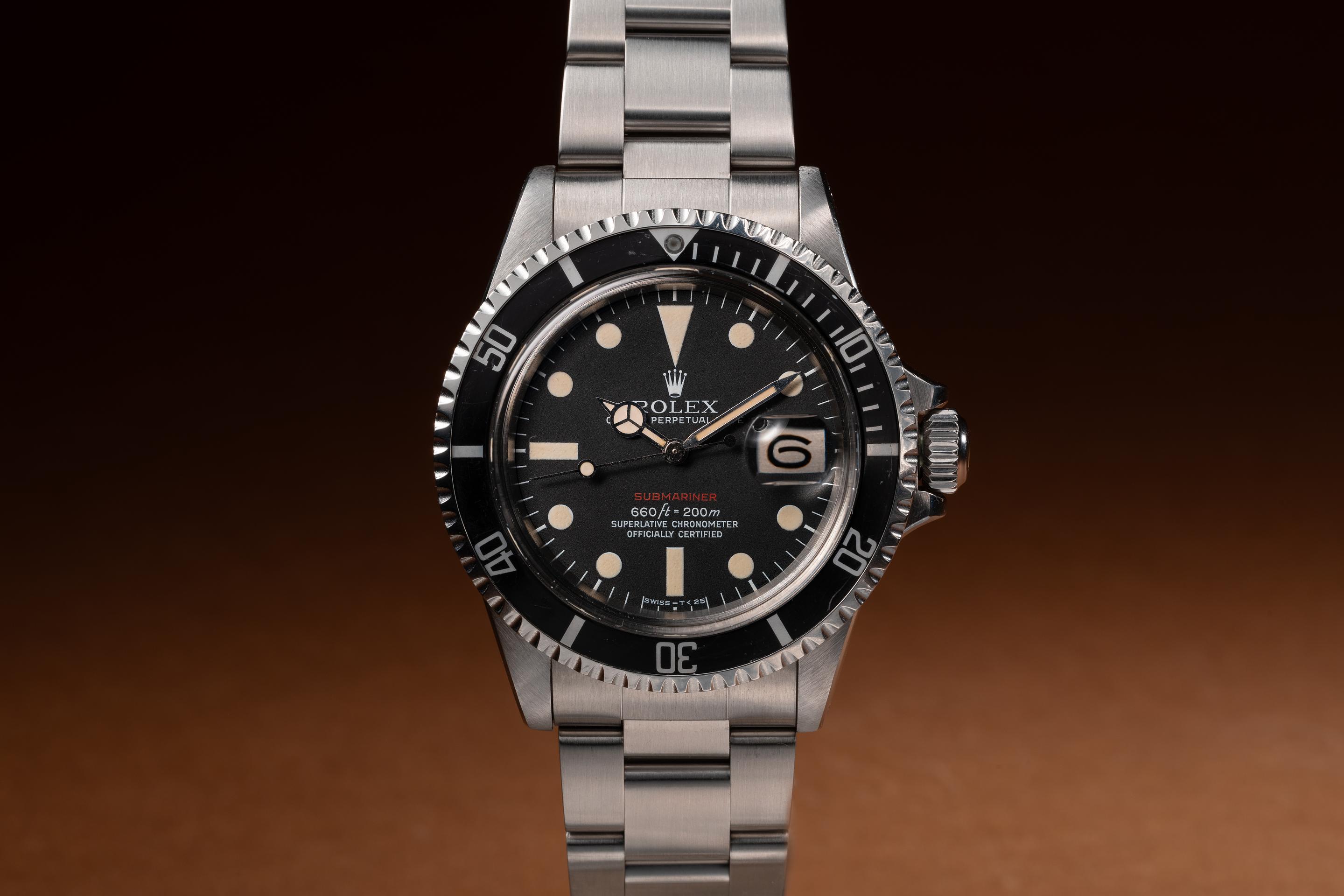 Rolex submariner black on sale red