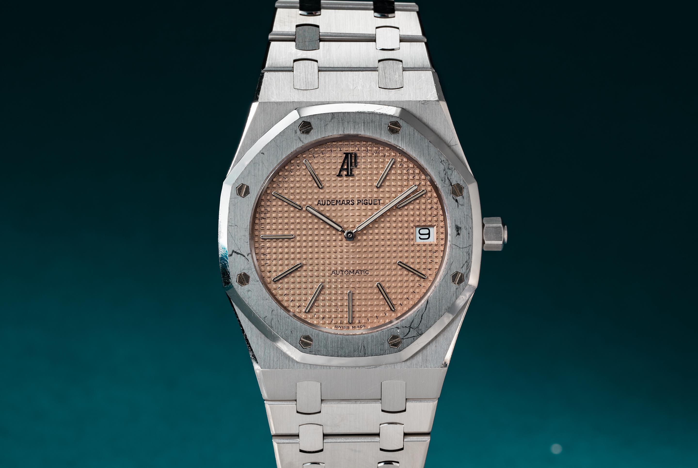 Tropical Watch 1993 Audemars Piguet Royal Oak 14802ST Salmon