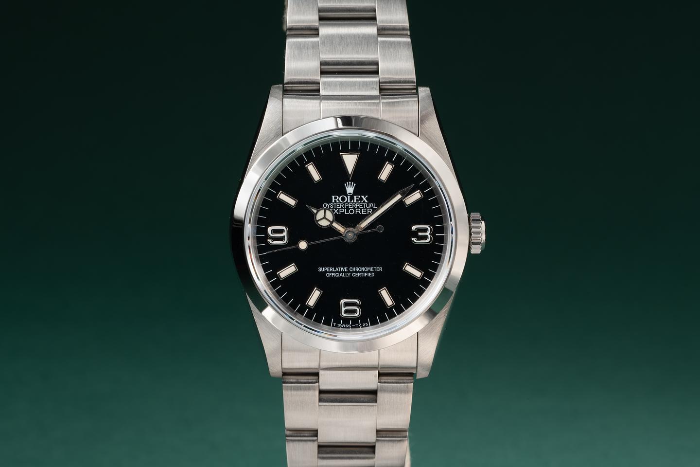 Rolex hotsell explorer blackout